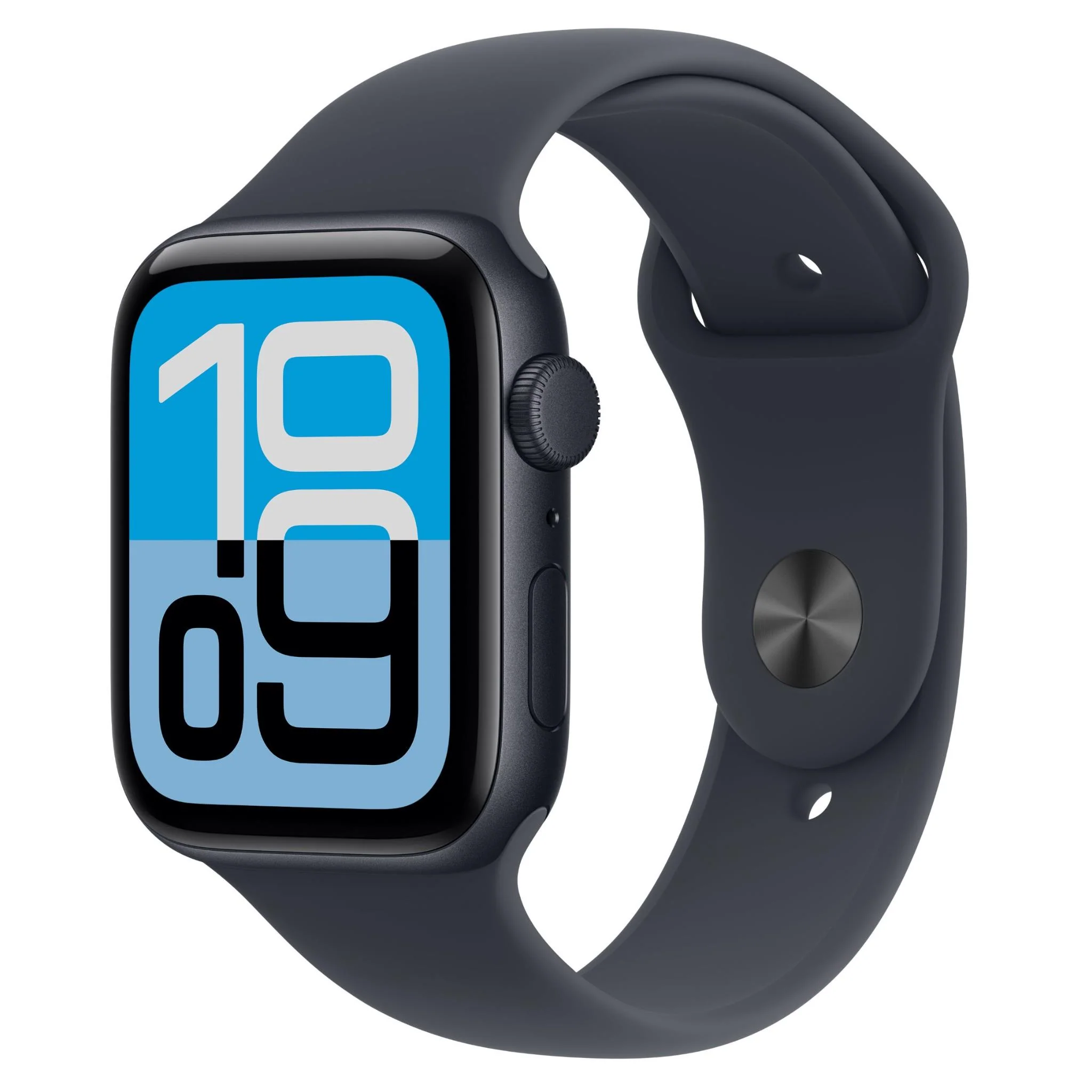 Apple Watch SE 3 44mm Midnight Aluminium Case GPS Sport Band (M/L) [2025]
