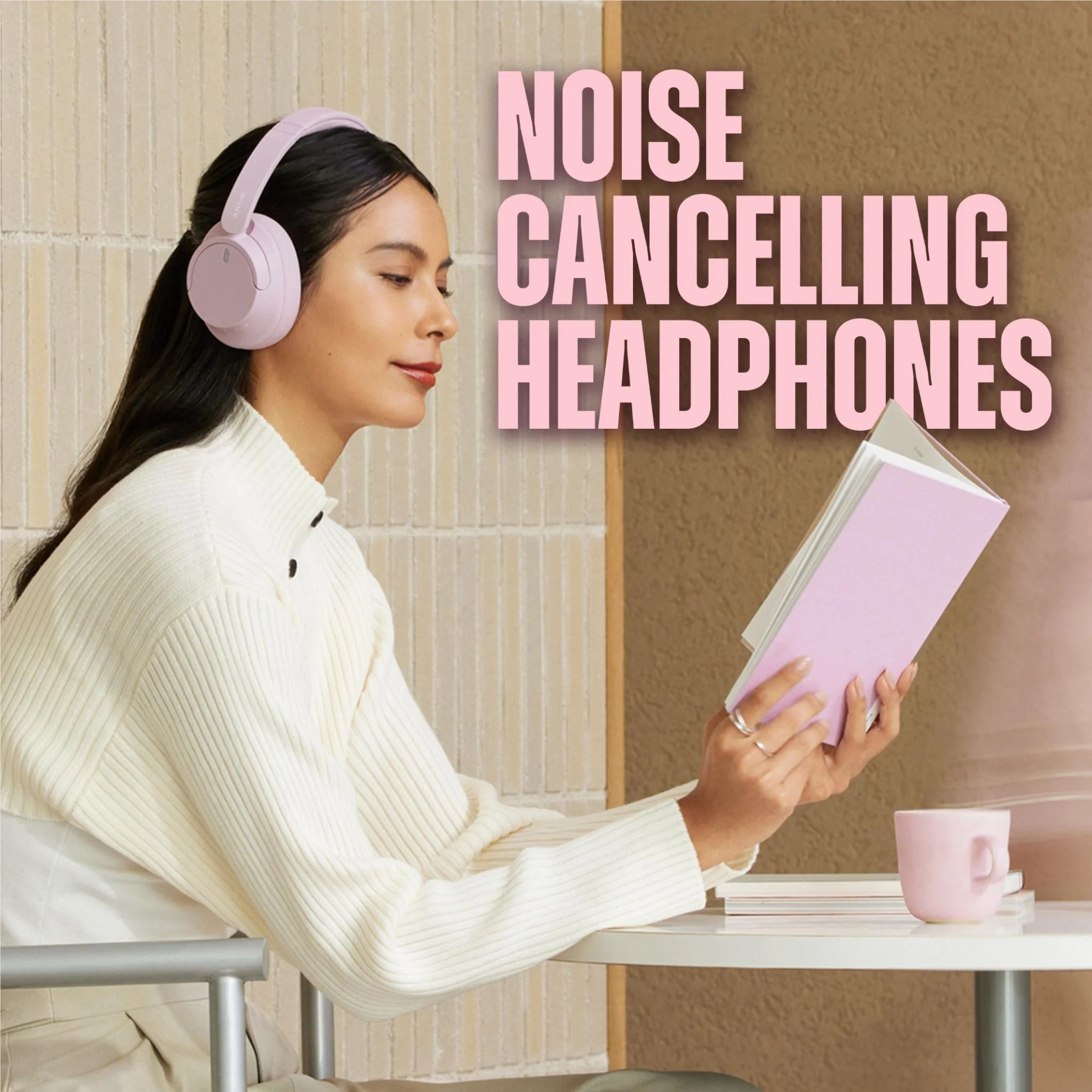 Sony WH-CH720 Wireless Noise Cancelling Over-Ear Headphones (Black)