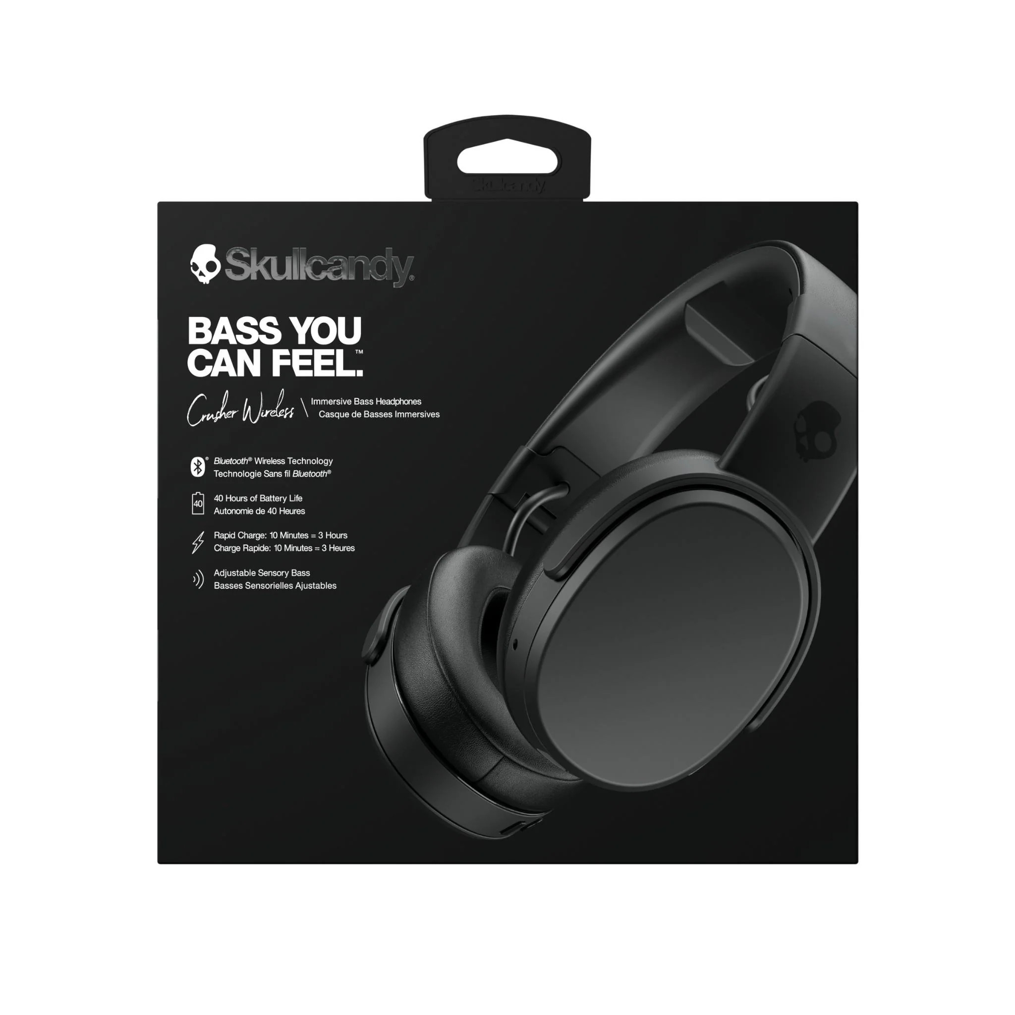 Skullcandy Crusher Over-Ear Wireless Headphones (Black)
