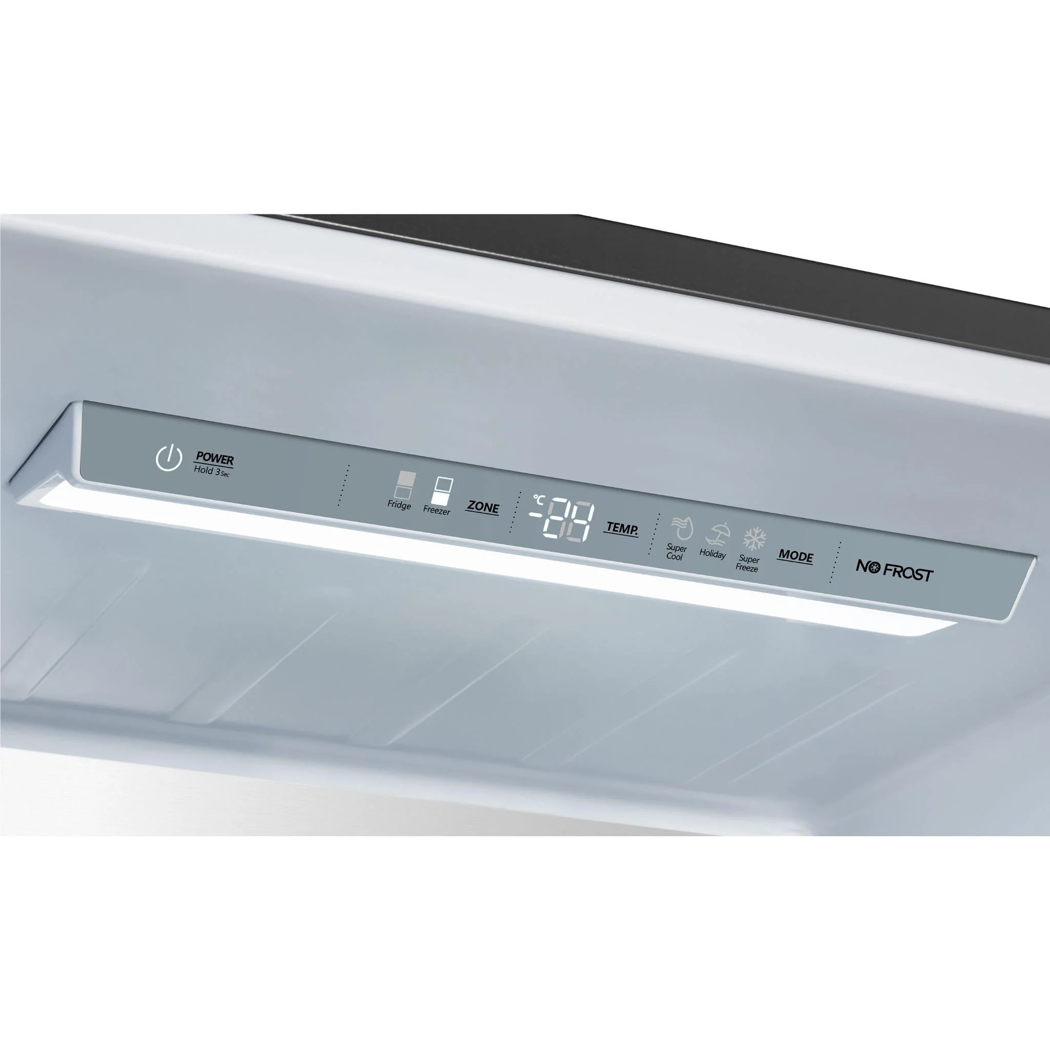 Hisense HRBM418S 417L PureFlat Bottom Mount Refrigerator (Silver)