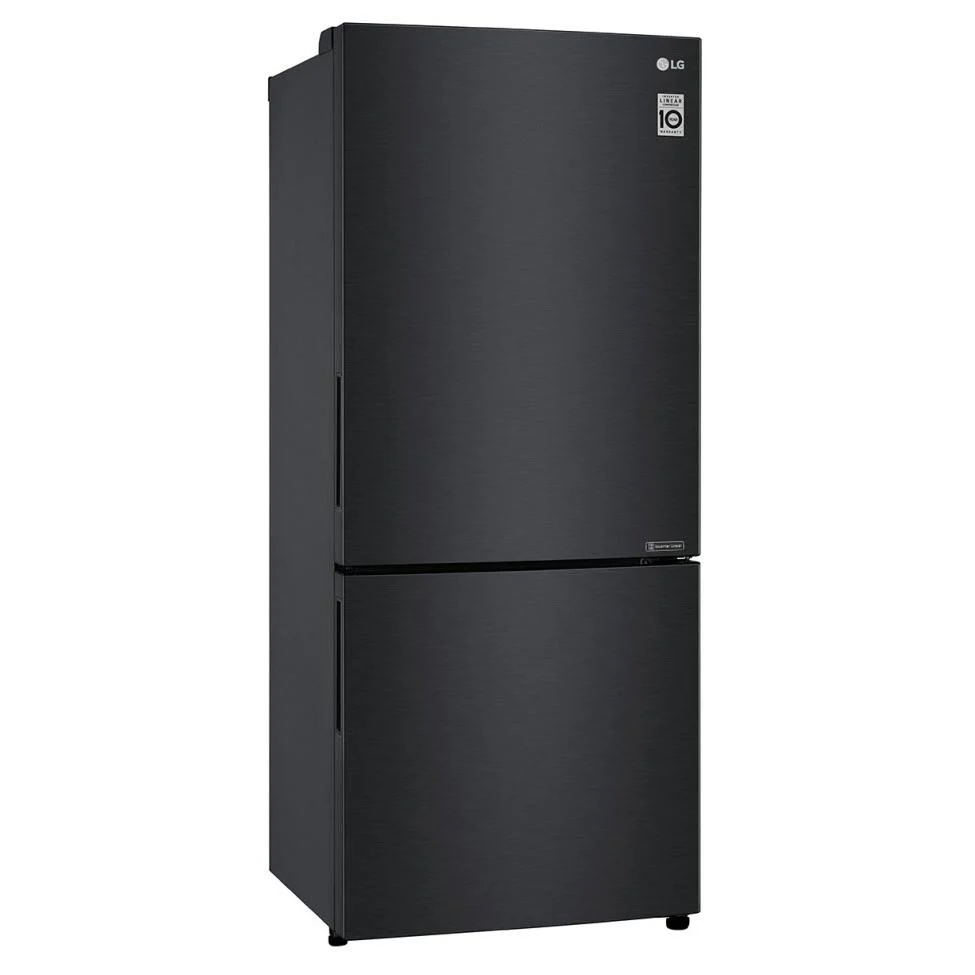 LG GB-455MBL 420L Bottom Mount Fridge (Matte Black)