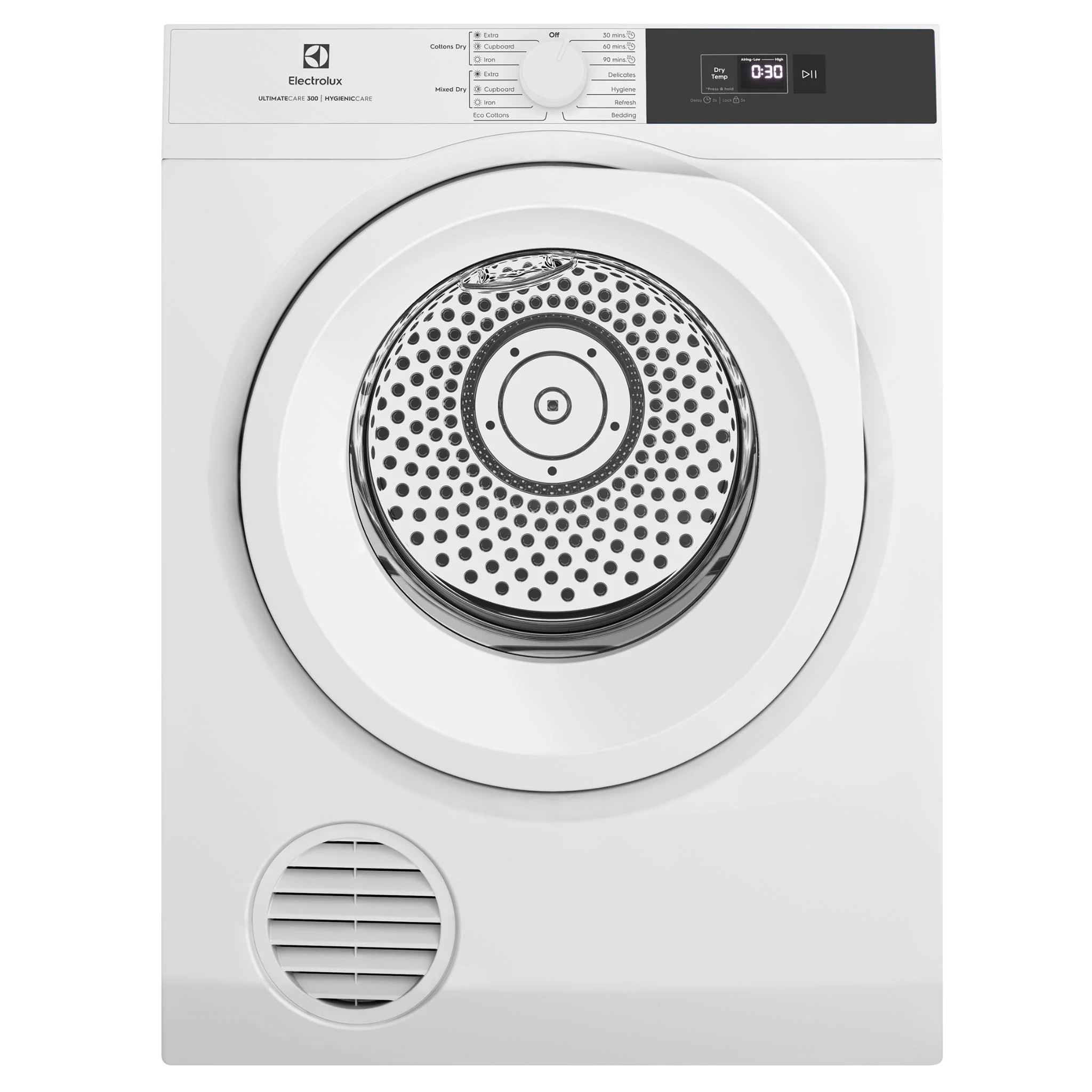 300-electrolux-edv705h3wc-ultimatecare-7kg-vented-dryer-white--1.webp Electrolux EDV705H3WC UltimateCare 7kg Vented Dryer (White)