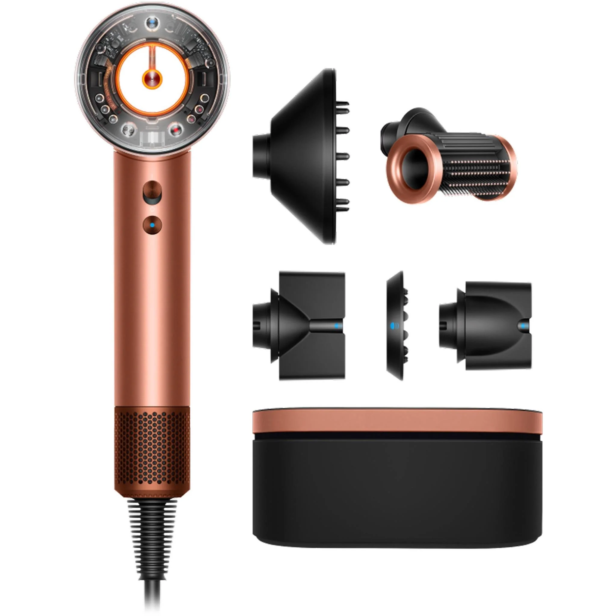 332-dyson-supersonic-nural-intelligent-hair-dryer-amber-silk-pink-champagne--1.webp Dyson Supersonic Nural™ Intelligent Hair Dryer (Amber Silk/ Pink Champagne)
