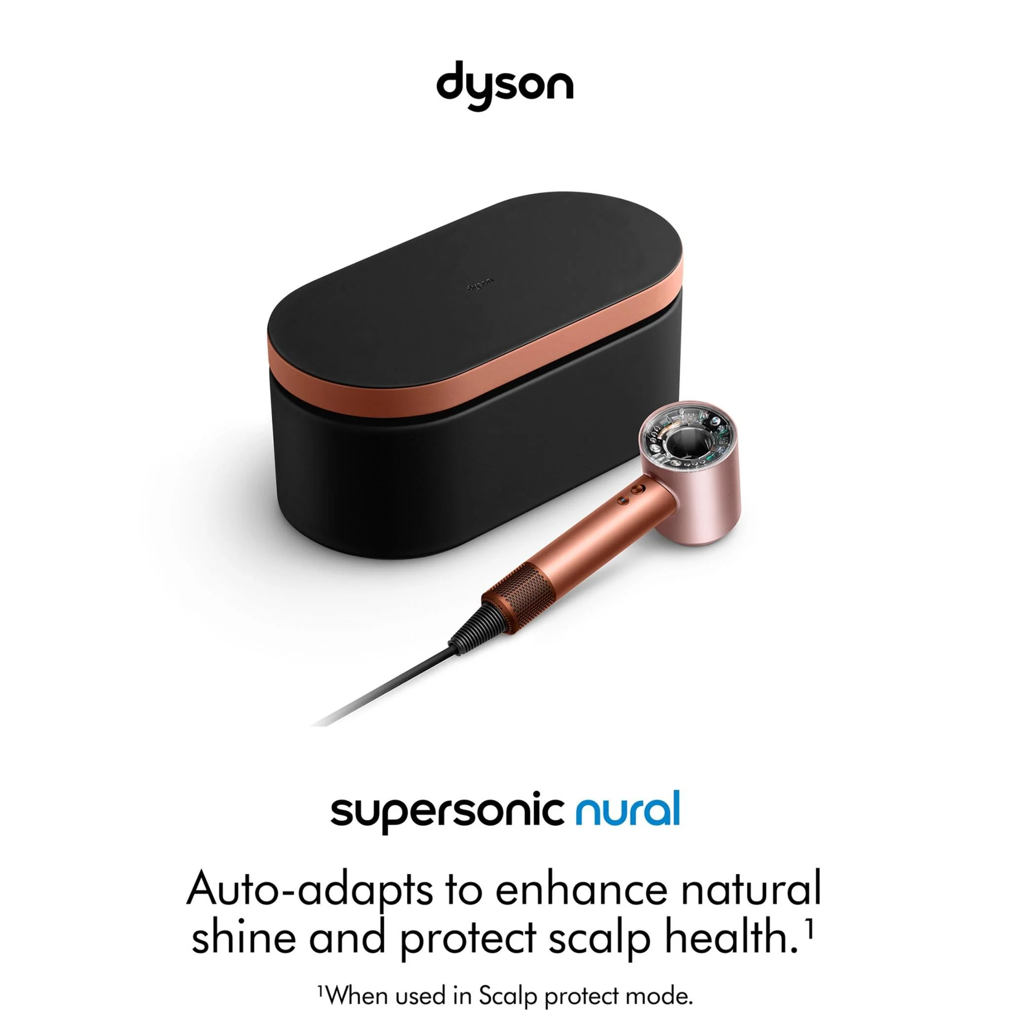 332-dyson-supersonic-nural-intelligent-hair-dryer-amber-silk-pink-champagne--3.webp Dyson Supersonic Nural™ Intelligent Hair Dryer (Amber Silk/ Pink Champagne)