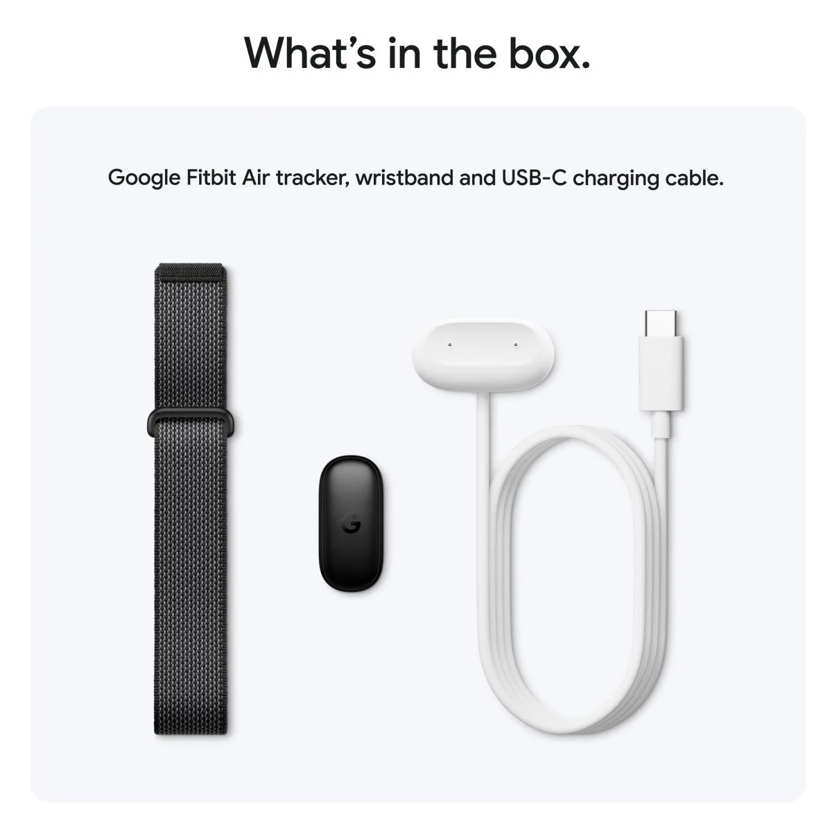 Google Fitbit Air (Obsidian)