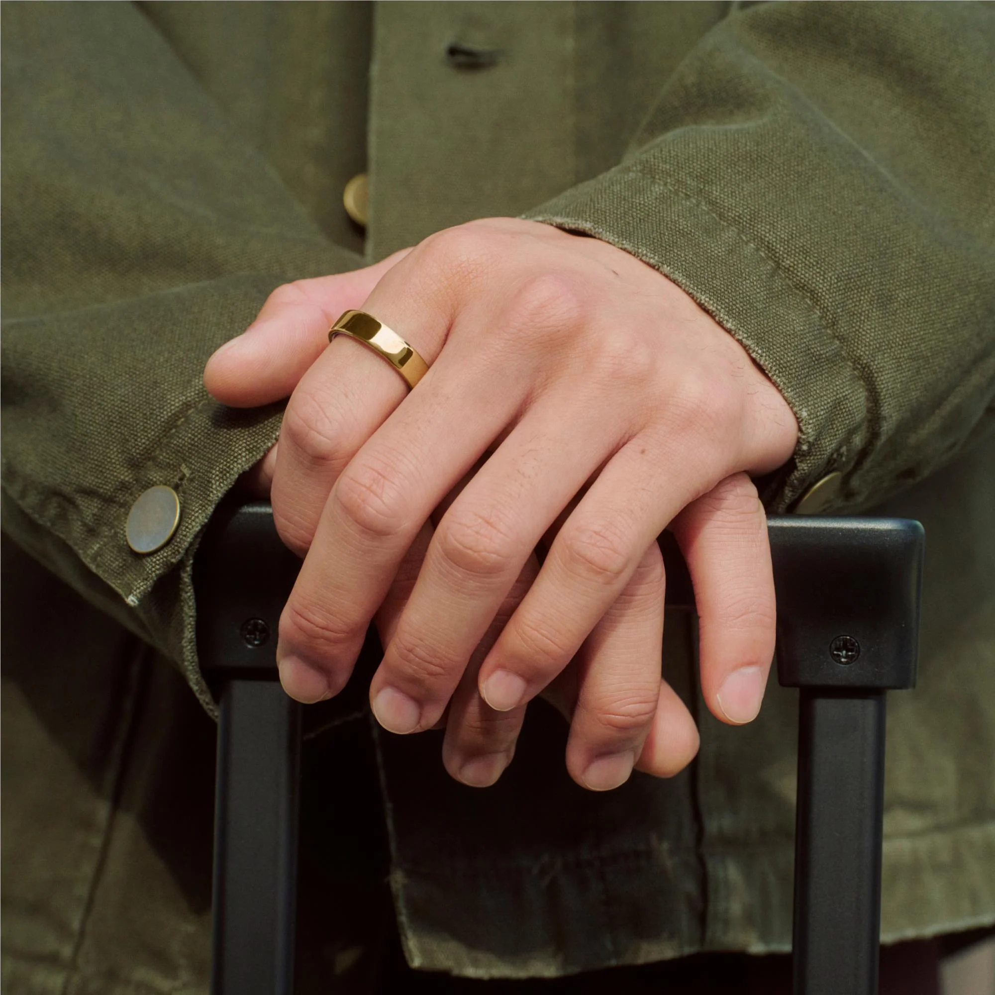 Oura Ring 5 [Size 8] (Gold)