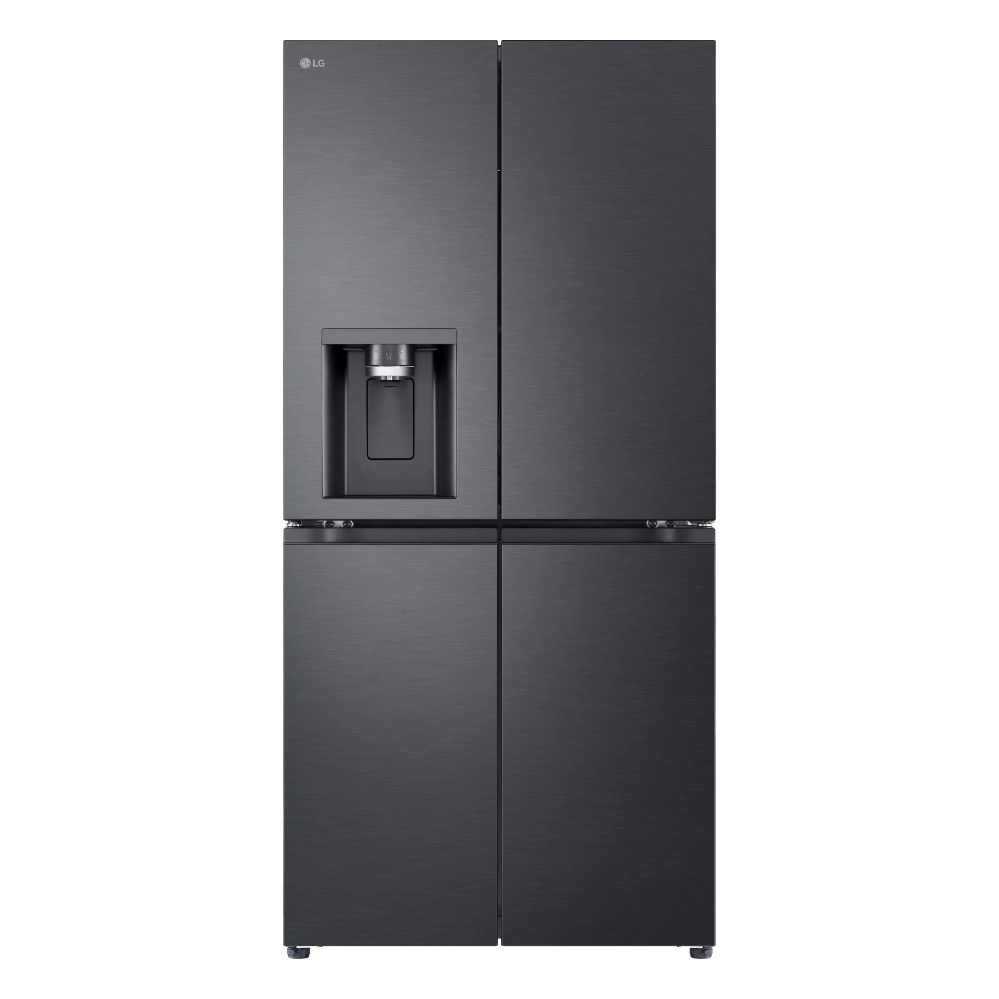 LG GF-LN500MBL 506L Slim French Door Fridge (Matte Black) [Non-Plumbed]