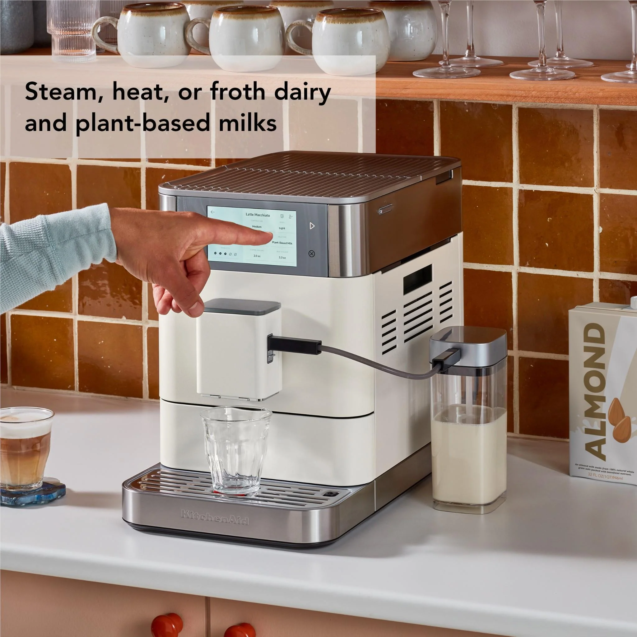 385-kitchenaid-kf8-fully-automatic-espresso-machine-with-milk-container-porcelain--3.webp KitchenAid KF8 Fully Automatic Espresso Machine with Milk Container (Porcelain)