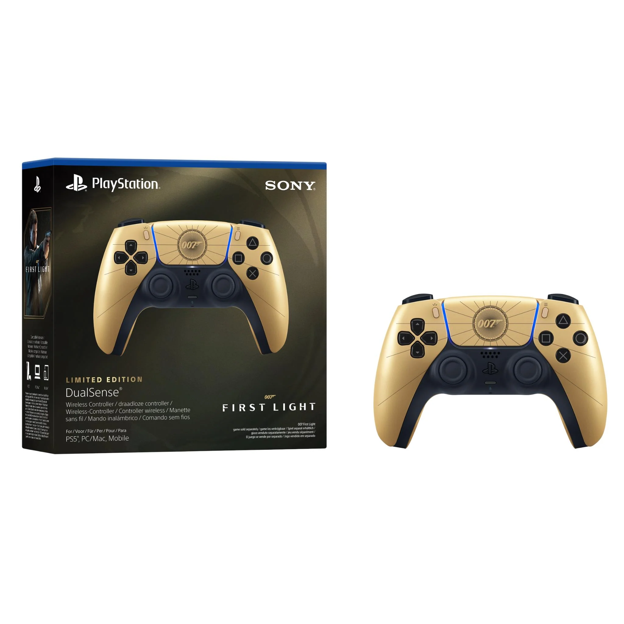 PS5 PlayStation 5 DualSense Wireless Controller 007 First Light Limited Edition