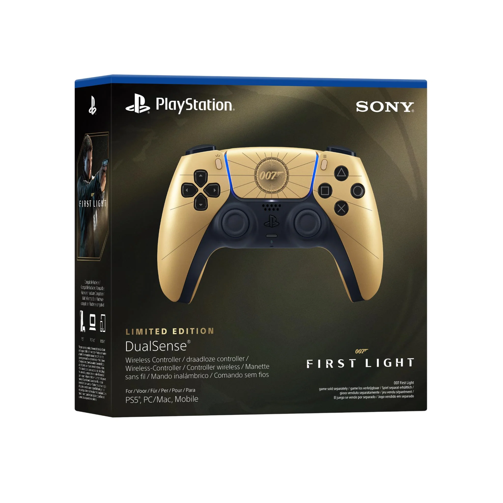 PS5 PlayStation 5 DualSense Wireless Controller 007 First Light Limited Edition