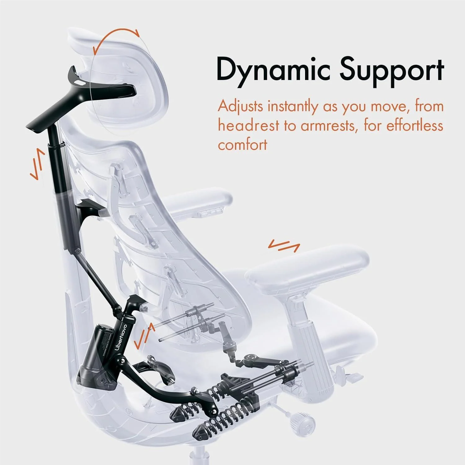 LiberNovo Omni Smart Dynamic Ergonomic Chair (Space Grey)