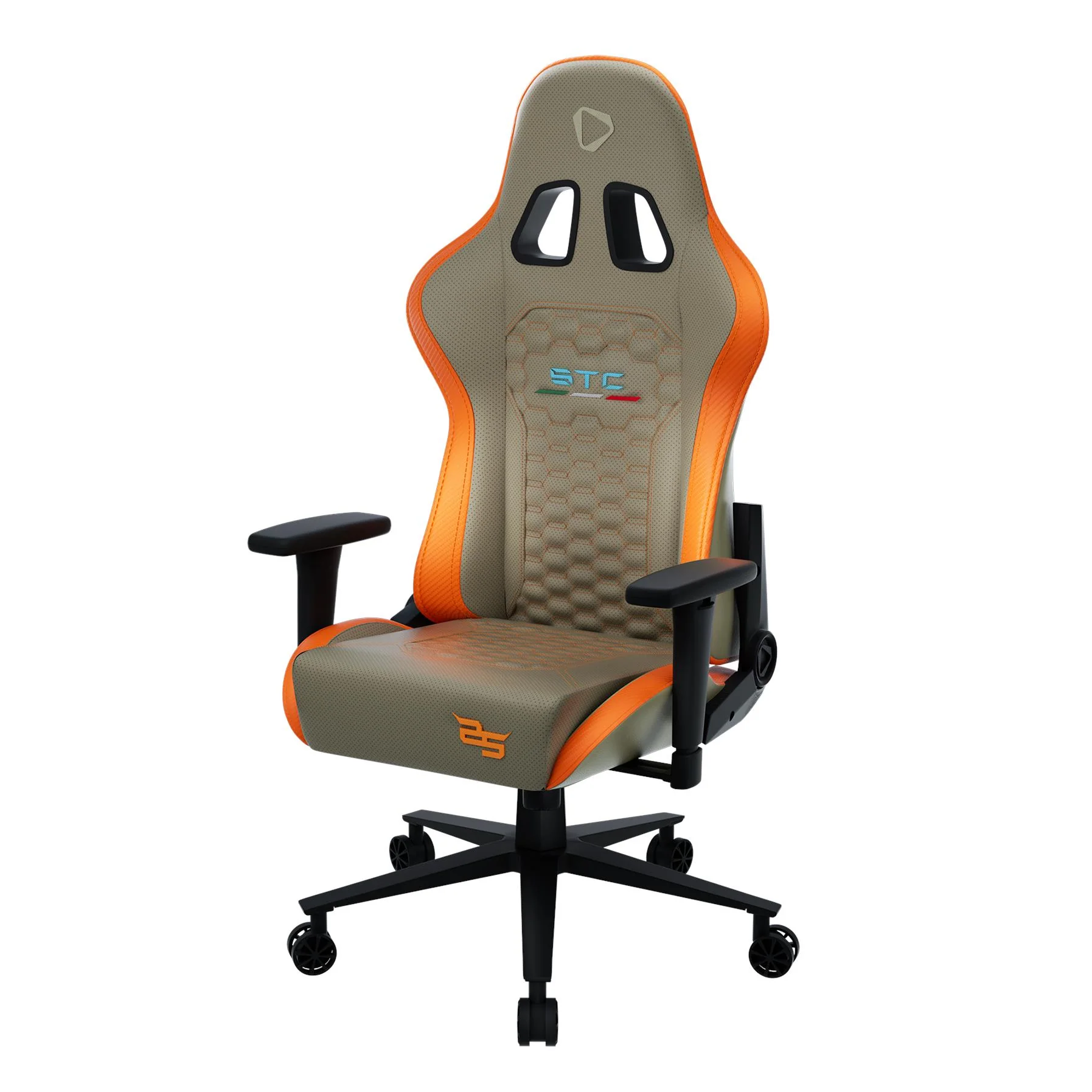 ONEX STC 25Years Limited Ed. Hardcore Gaming Chair - Sian Green/Orange + CHERRY MX 3.0S RGB Gaming Keyboard Bundle