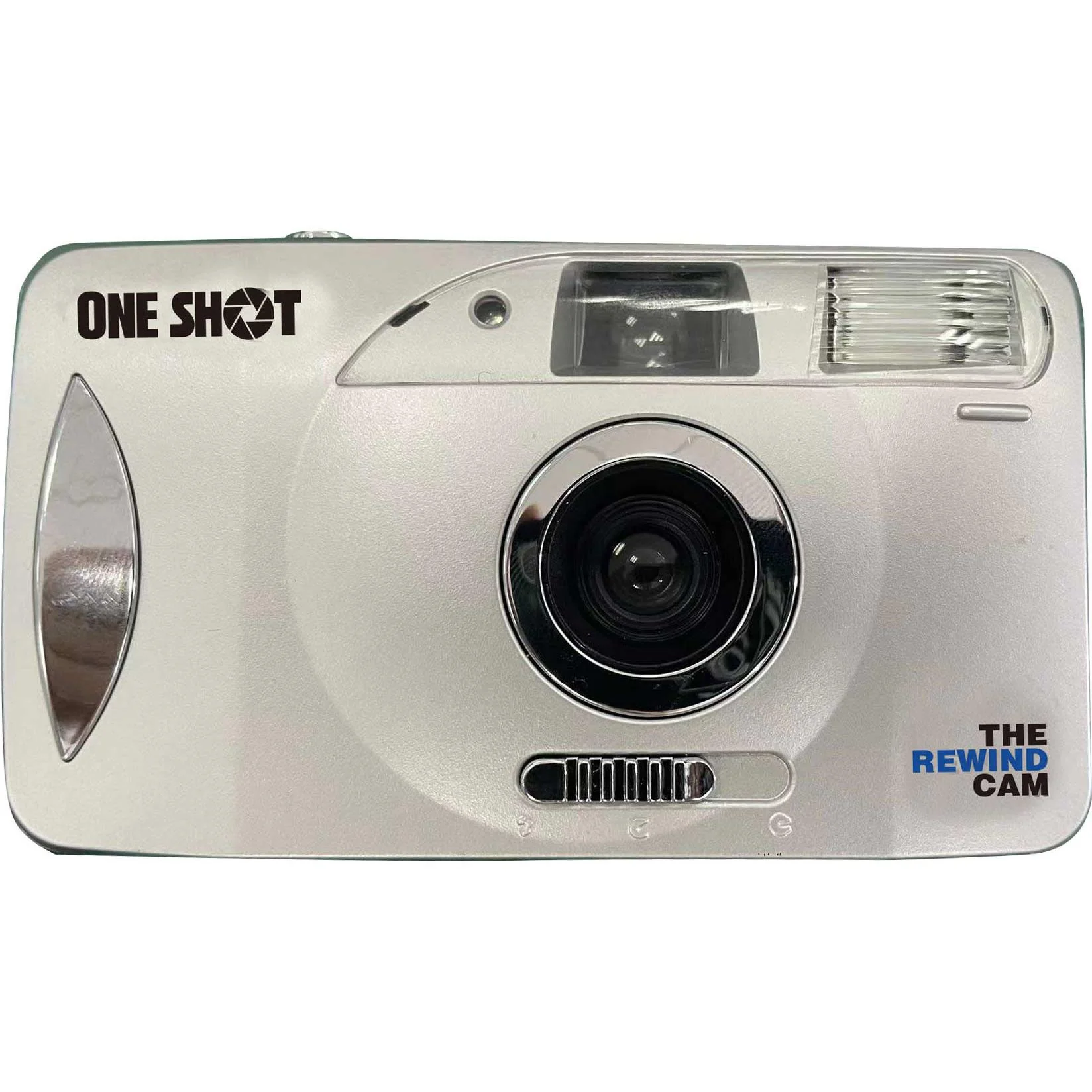 OneShot The Rewind Cam 35mm Motorised Film Camera with Flash