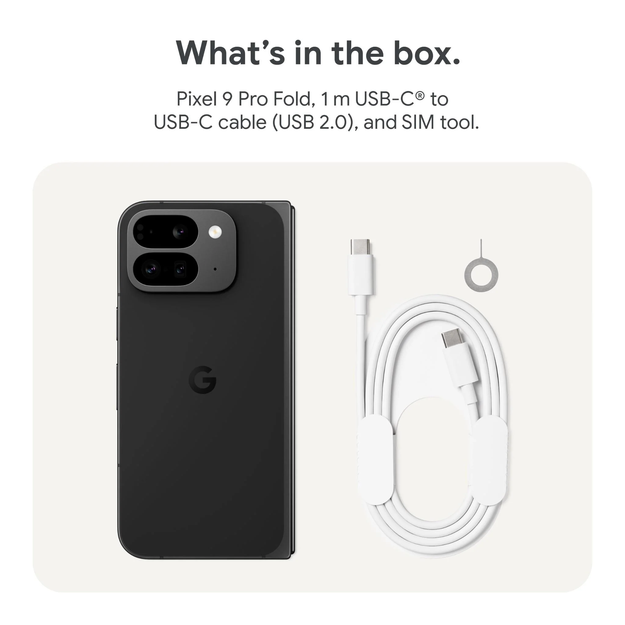 Google Pixel 9 Pro Fold 5G 256GB (Obsidian)