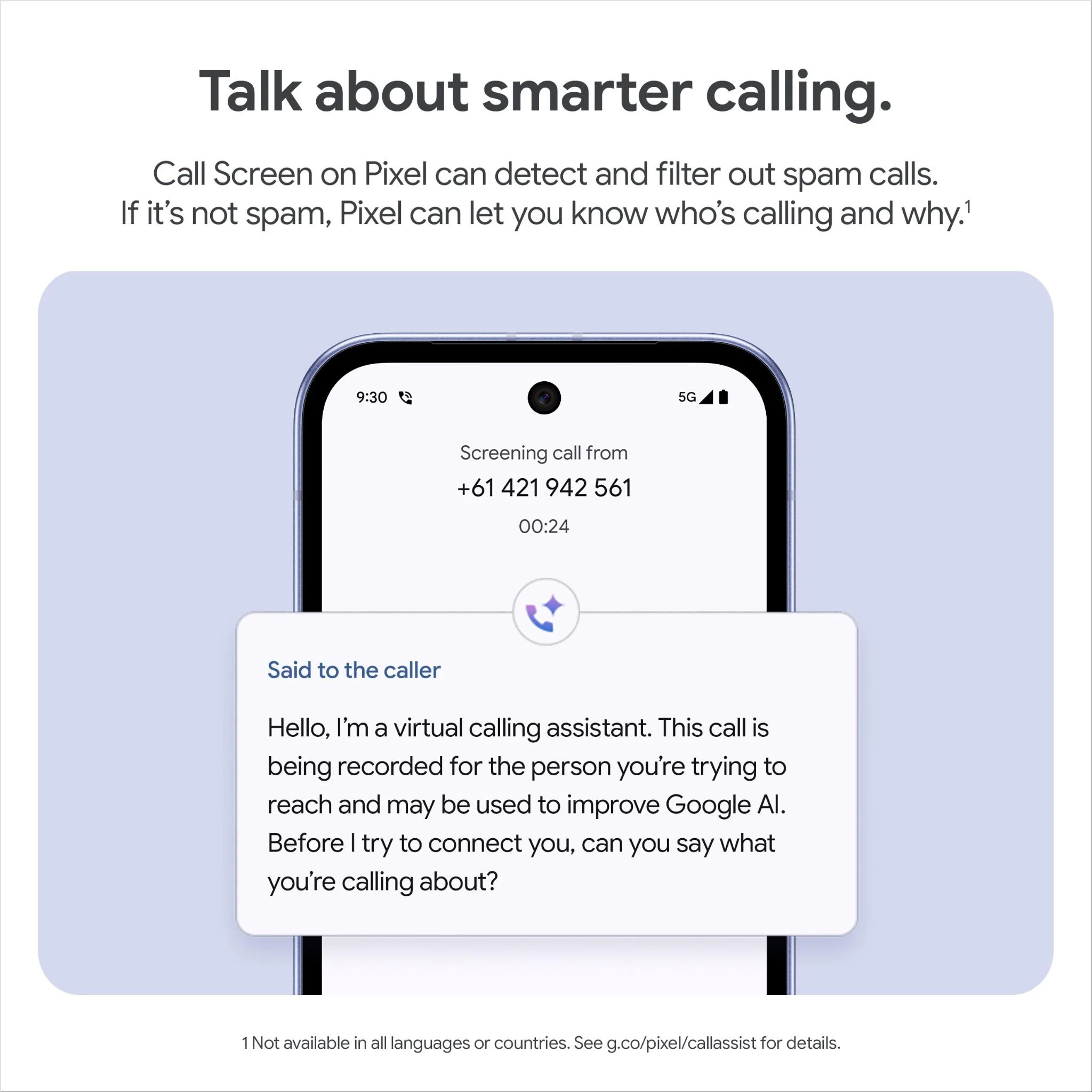 Google Pixel 9a 5G 128GB (Iris)