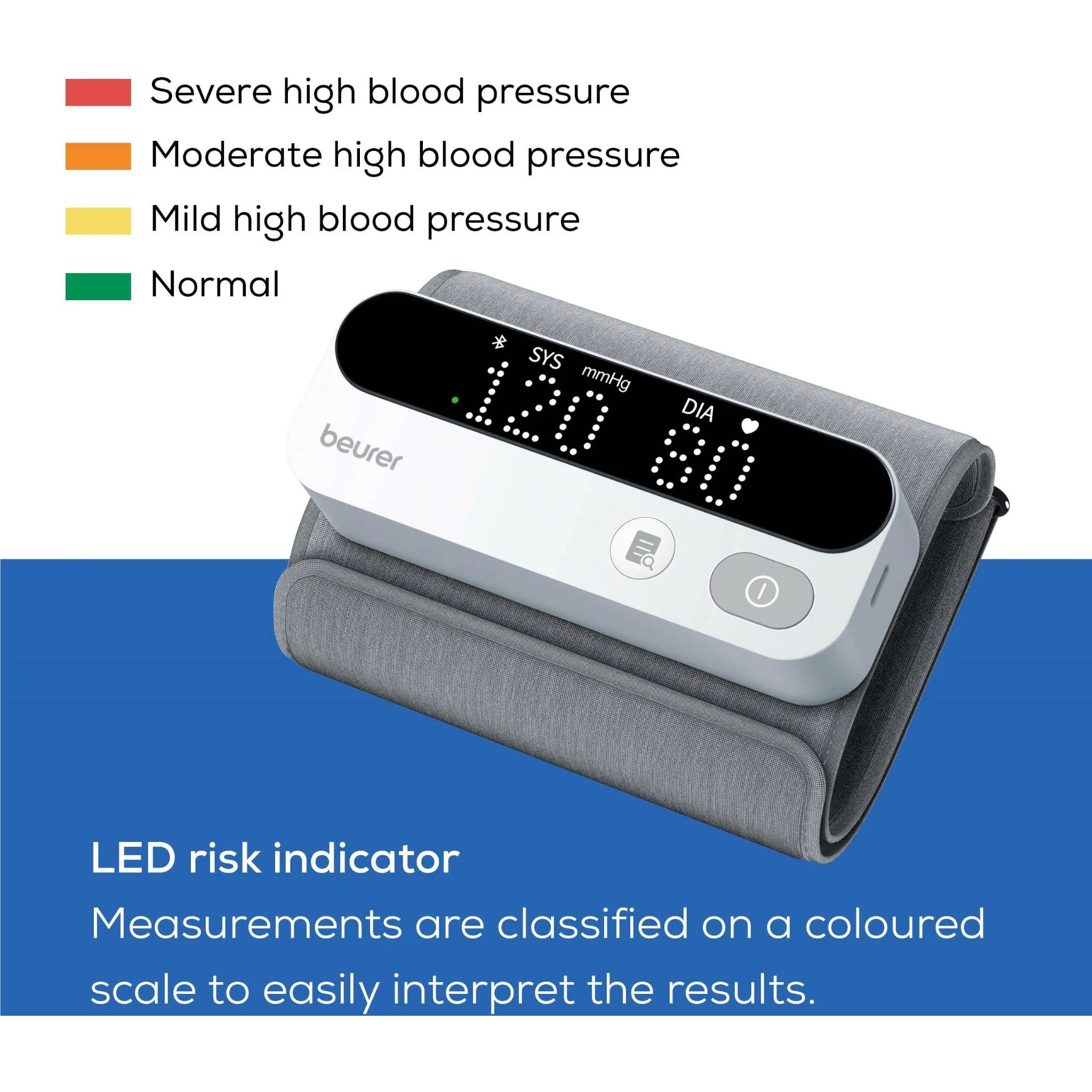 Beurer BM59 Rechargeable Upper Arm Blood Pressure Monitor