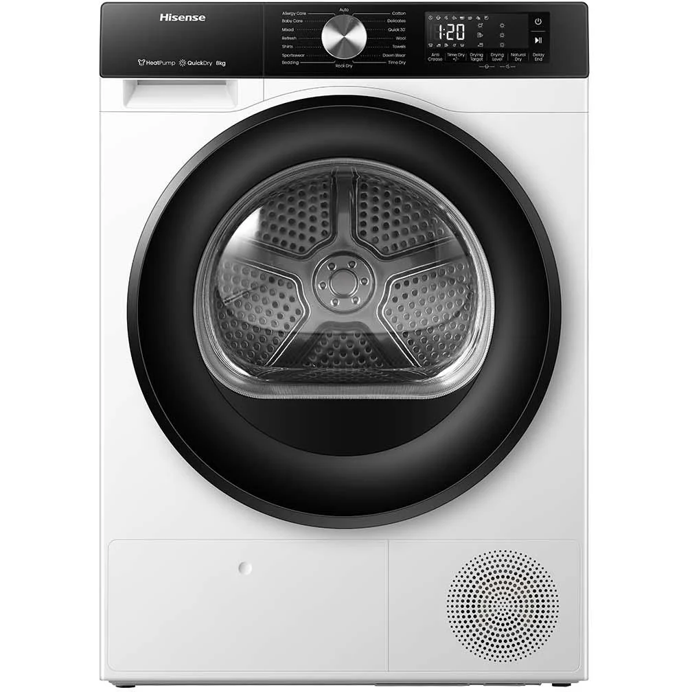 456-hisense-hdfs80hs-8kg-series-3-heat-pump-dryer-1.webp Hisense HDFS80HS 8kg Series 3 Heat Pump Dryer