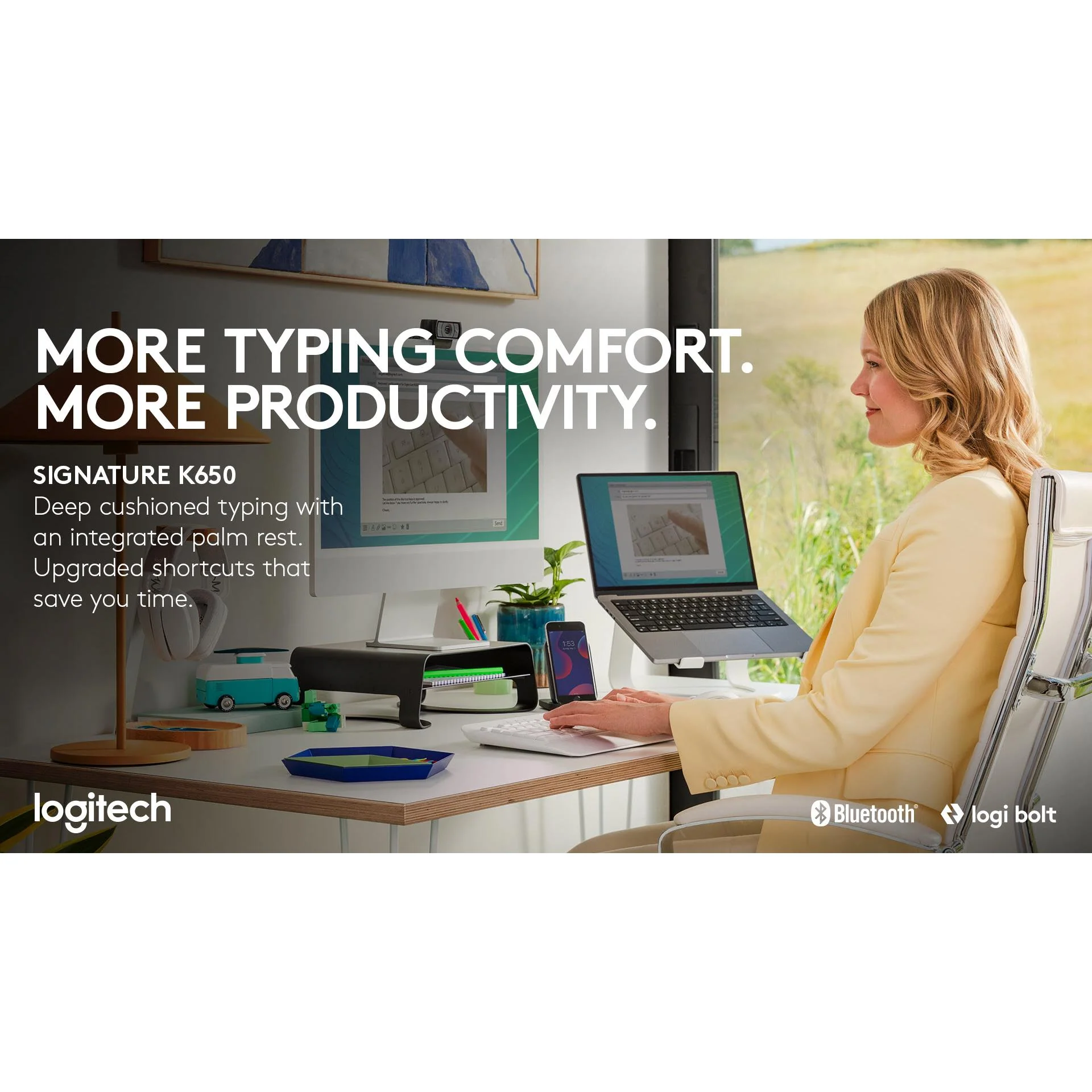 463-logitech-k650-signature-wireless-keyboard-graphite--9.webp Logitech K650 Signature Wireless Keyboard (Graphite)