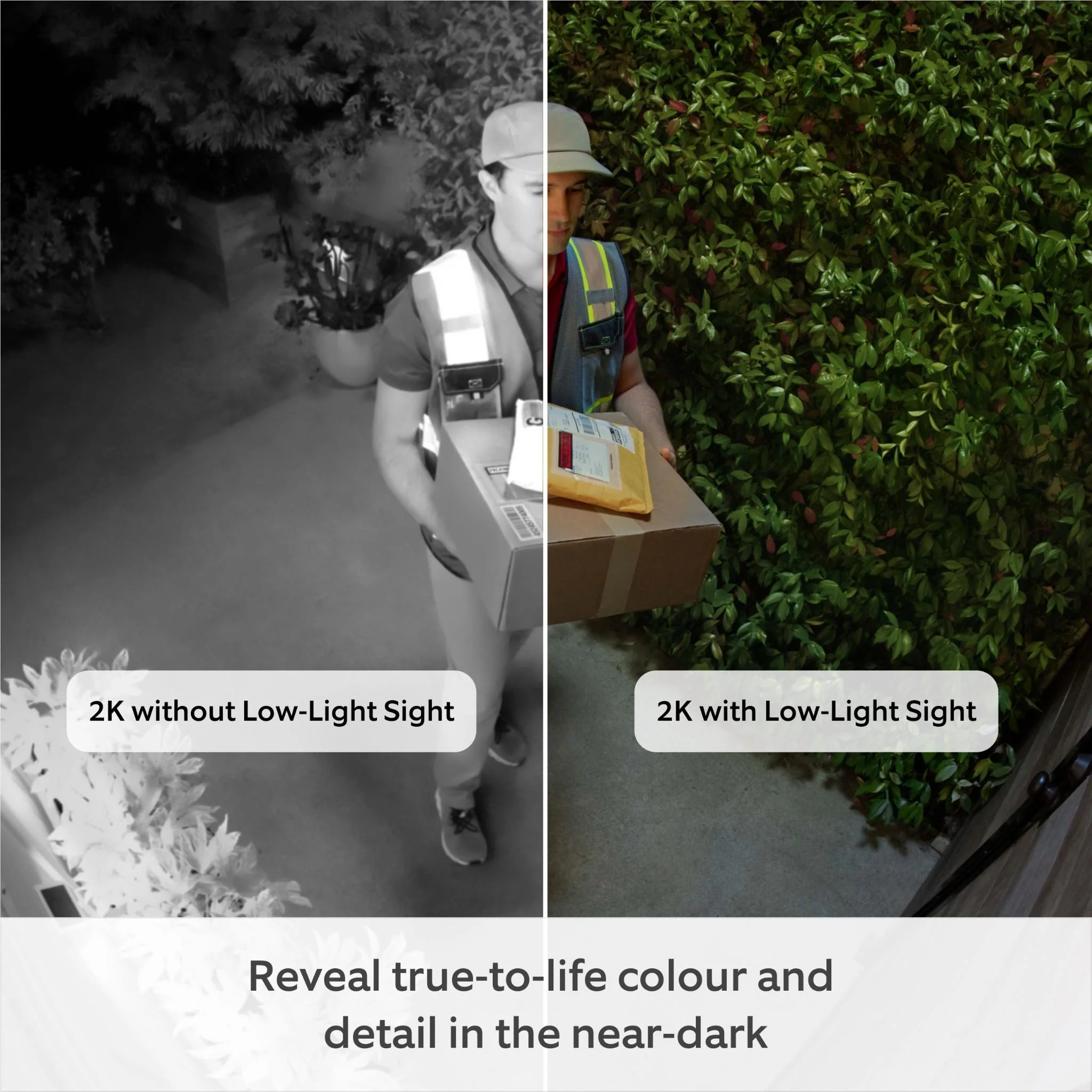 Ring Outdoor Security Camera Plus 2K Plug-In (Black)