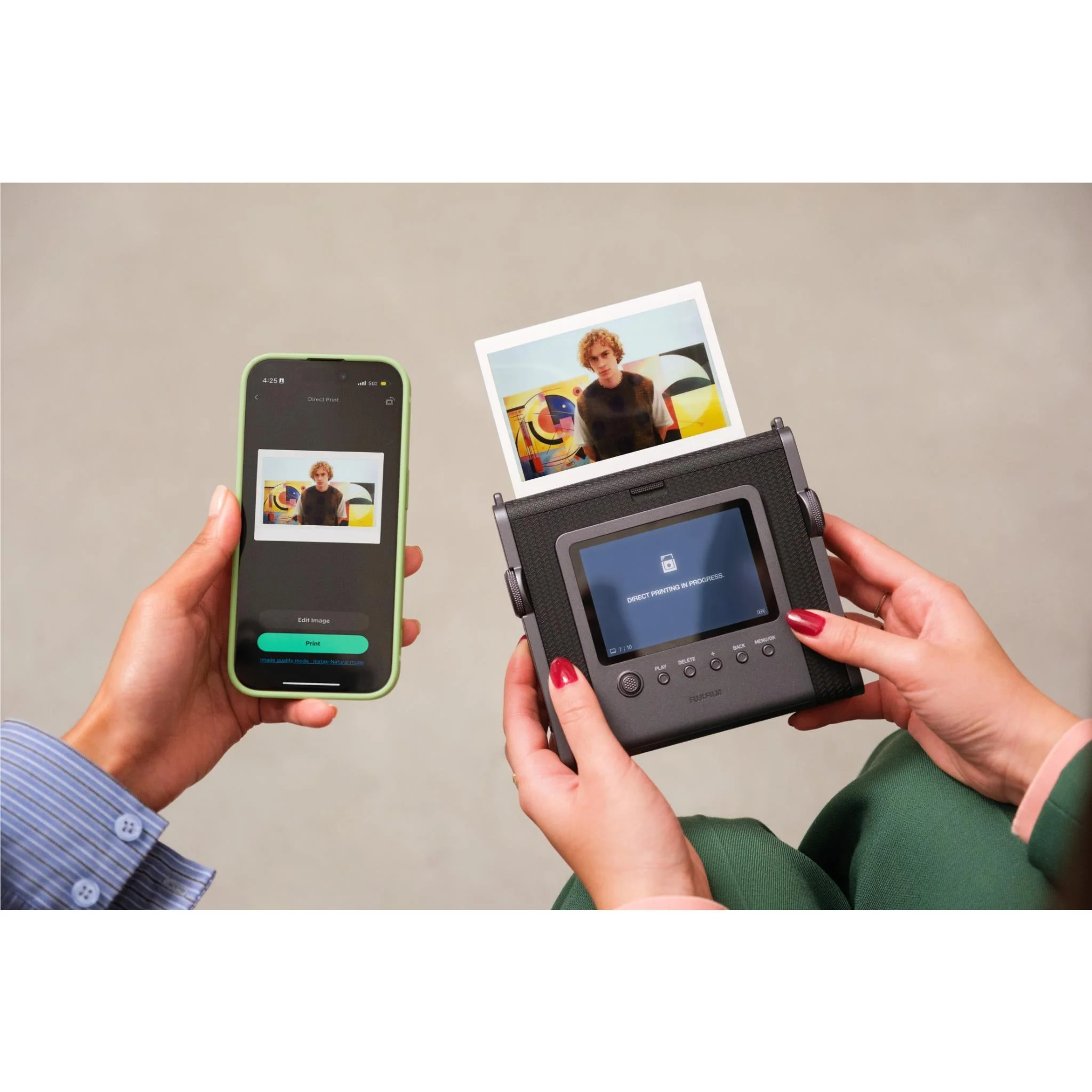 Fujifilm Instax Wide Evo Hybrid Instant Camera