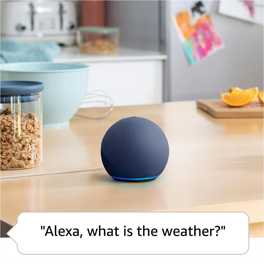 Amazon Echo Dot Smart Speaker & Alexa 5th Gen (Charcoal)