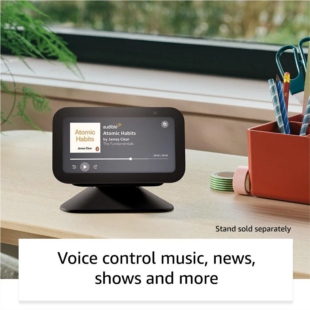 Amazon Echo Show 5 with Alexa [3rd Gen] (Charcoal)