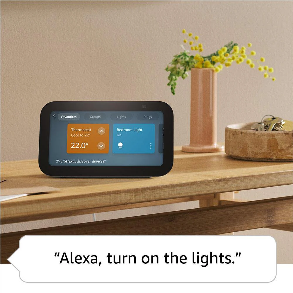 Amazon Echo Show 5 with Alexa [3rd Gen] (Charcoal)