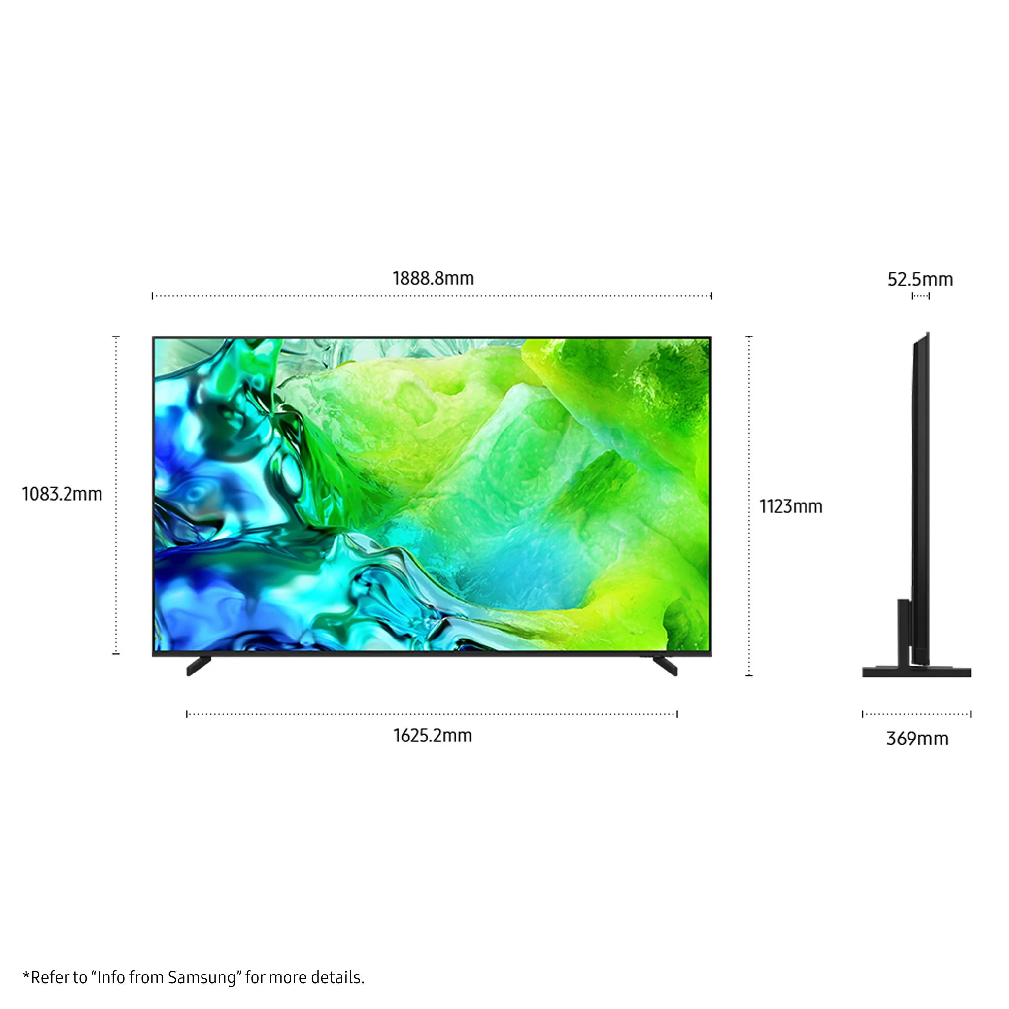Samsung 85" QN80H NEO QLED 4K Mini LED Smart AI TV [2026]