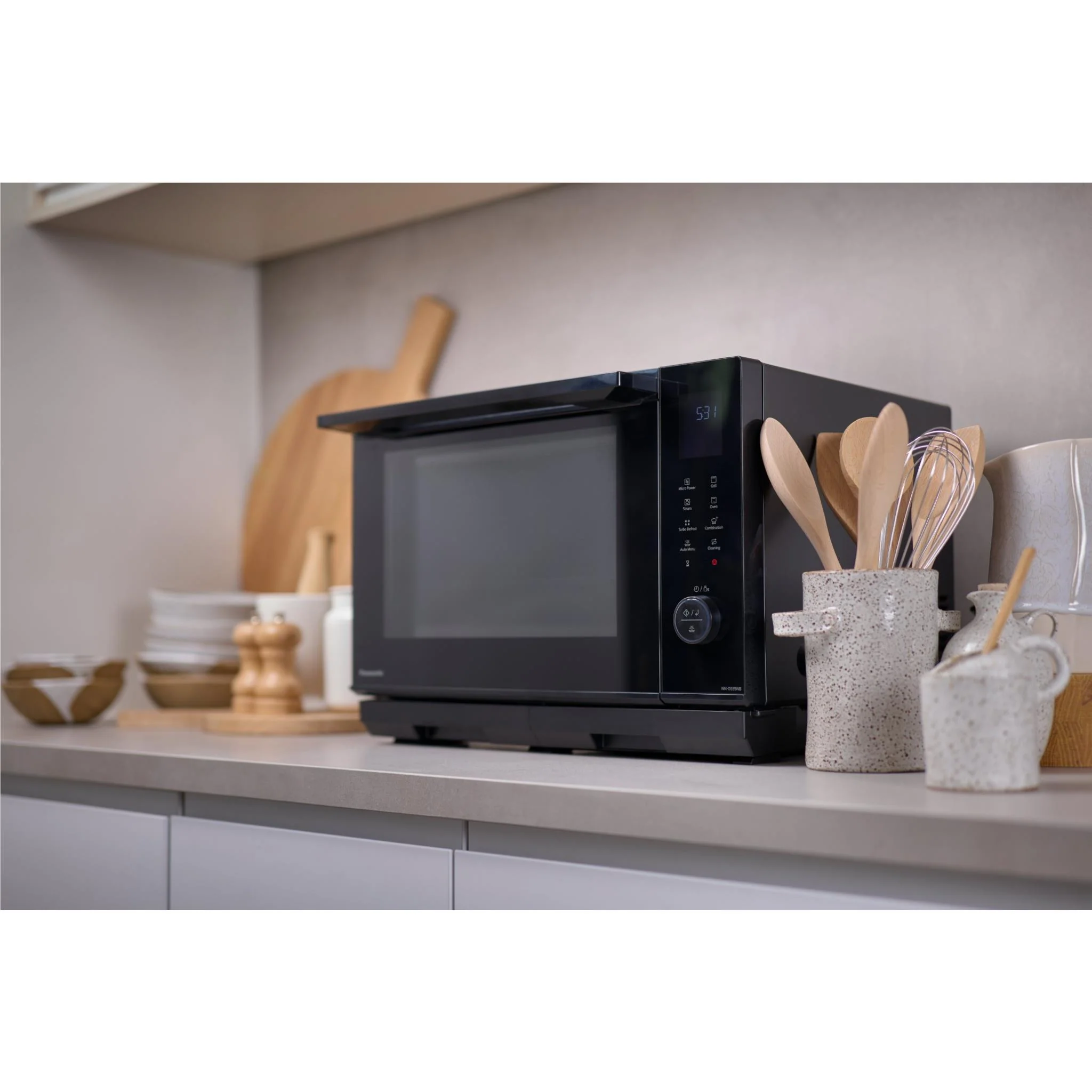 Panasonic 27L 4-in-1 Combination Flatbed Microwave Oven