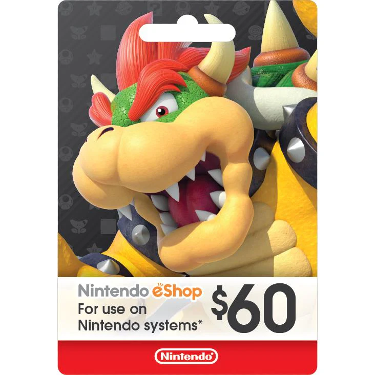 Nintendo eShop $60 Card