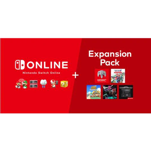 Nintendo Switch Online + Expansion Pack (Single User/12 Months) [Gift Card]