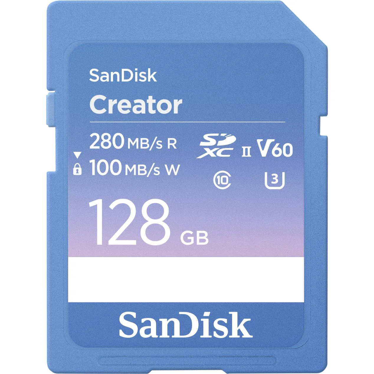 711-sandisk-creator-sd-uhs-ii-card-128gb-1.webp SanDisk® Creator SD UHS-II Card 128GB