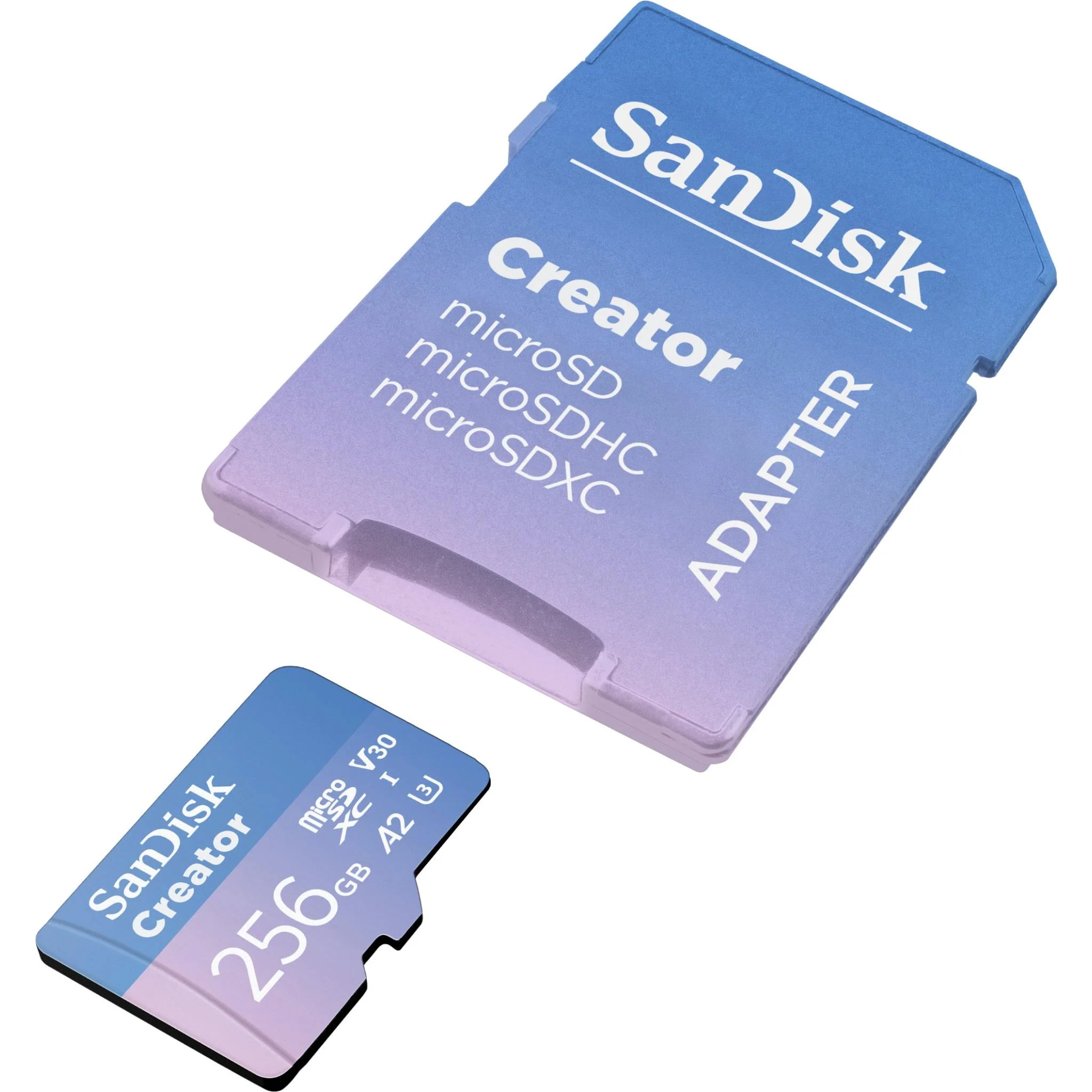 SanDisk® Creator microSD™ Card UHS-I with Adapter 256GB