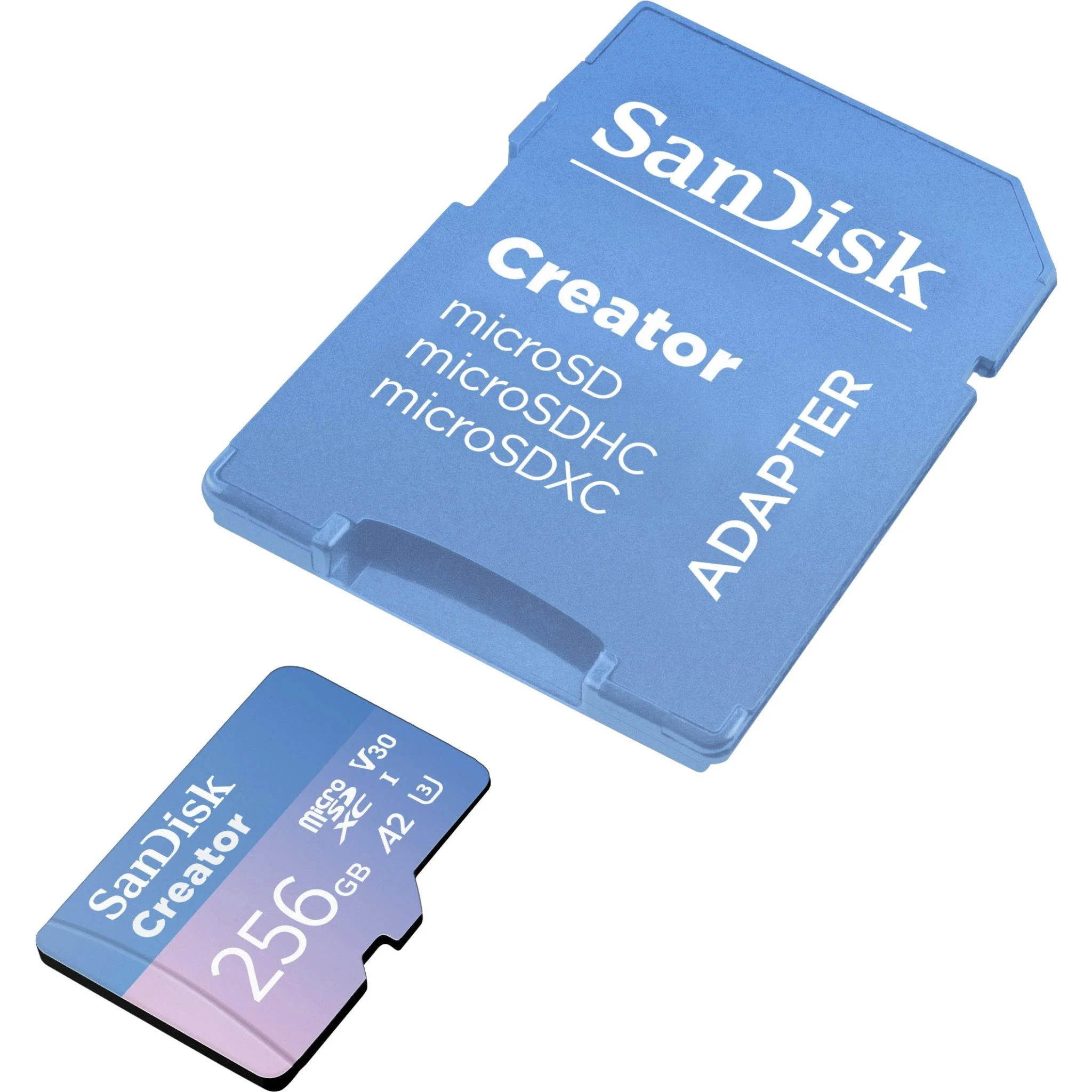 SanDisk® Creator microSD™ Card UHS-I with Adapter 256GB