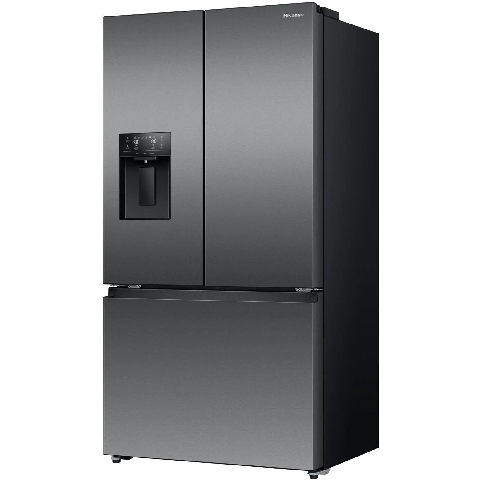 Hisense HRFD634BW 634L PureFlat French Door Fridge (Dark Stainless Steel)