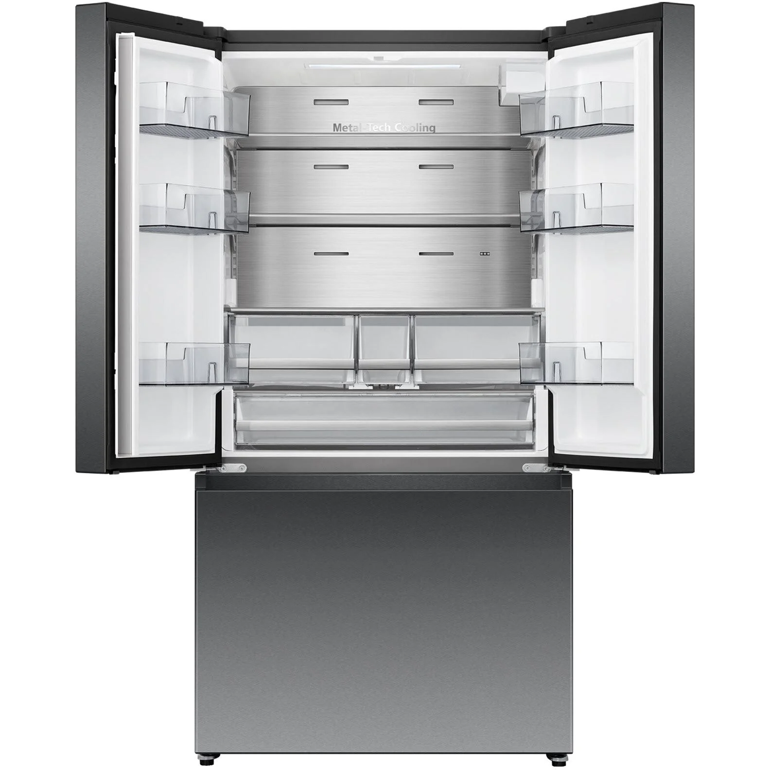 Hisense HRFD634BW 634L PureFlat French Door Fridge (Dark Stainless Steel)