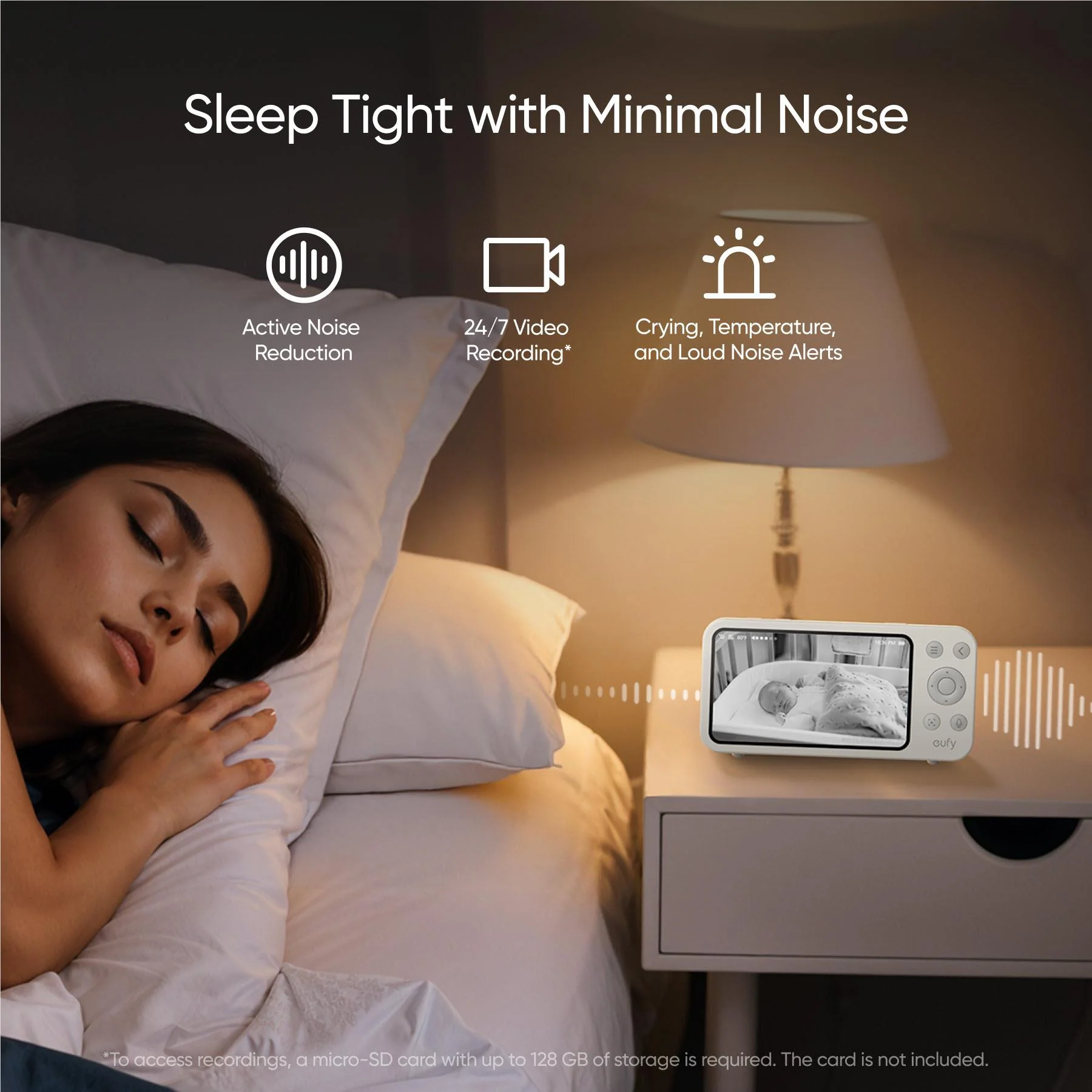 eufy E20 2K Baby Monitor