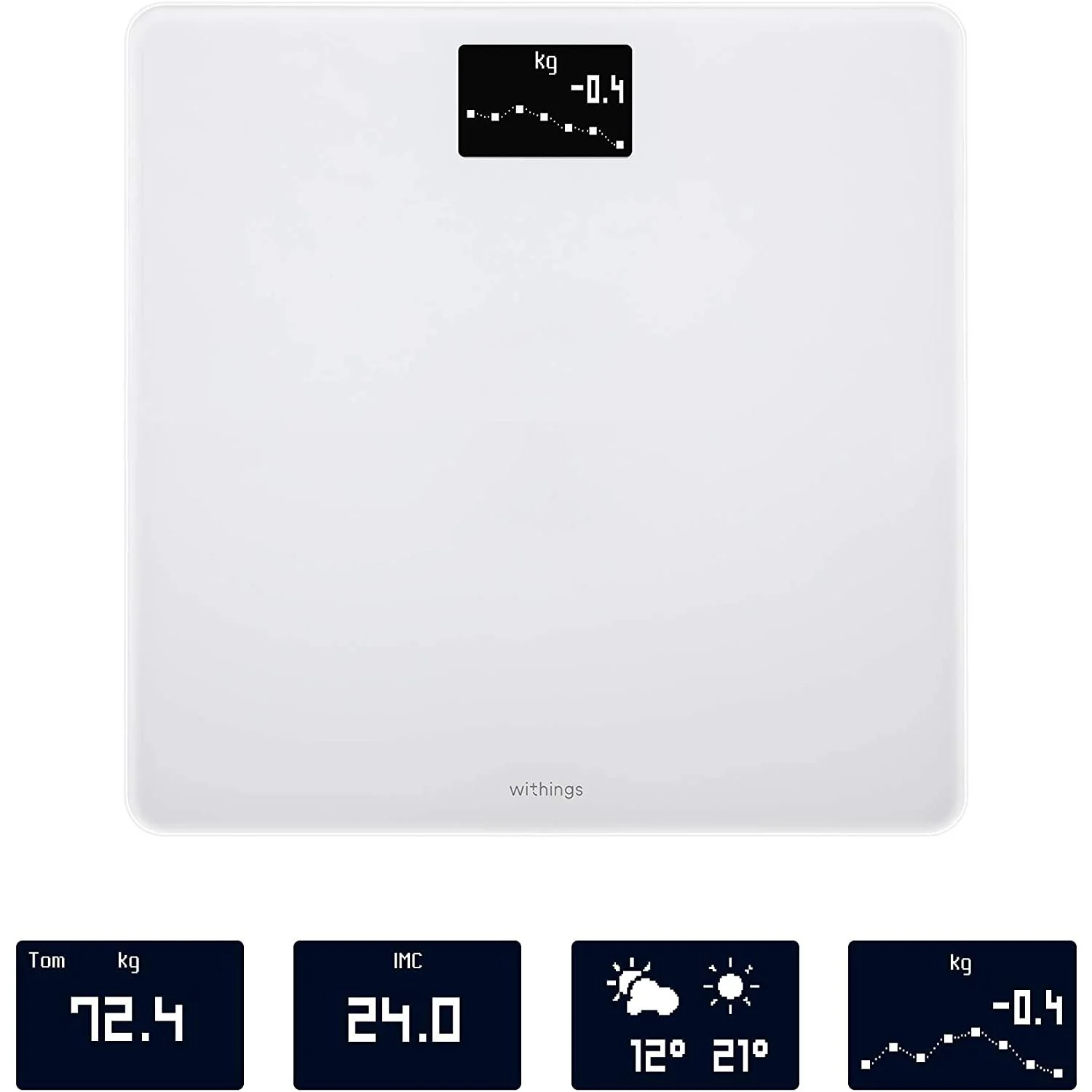 Withings Body BMI Wifi Smart Scale (White)
