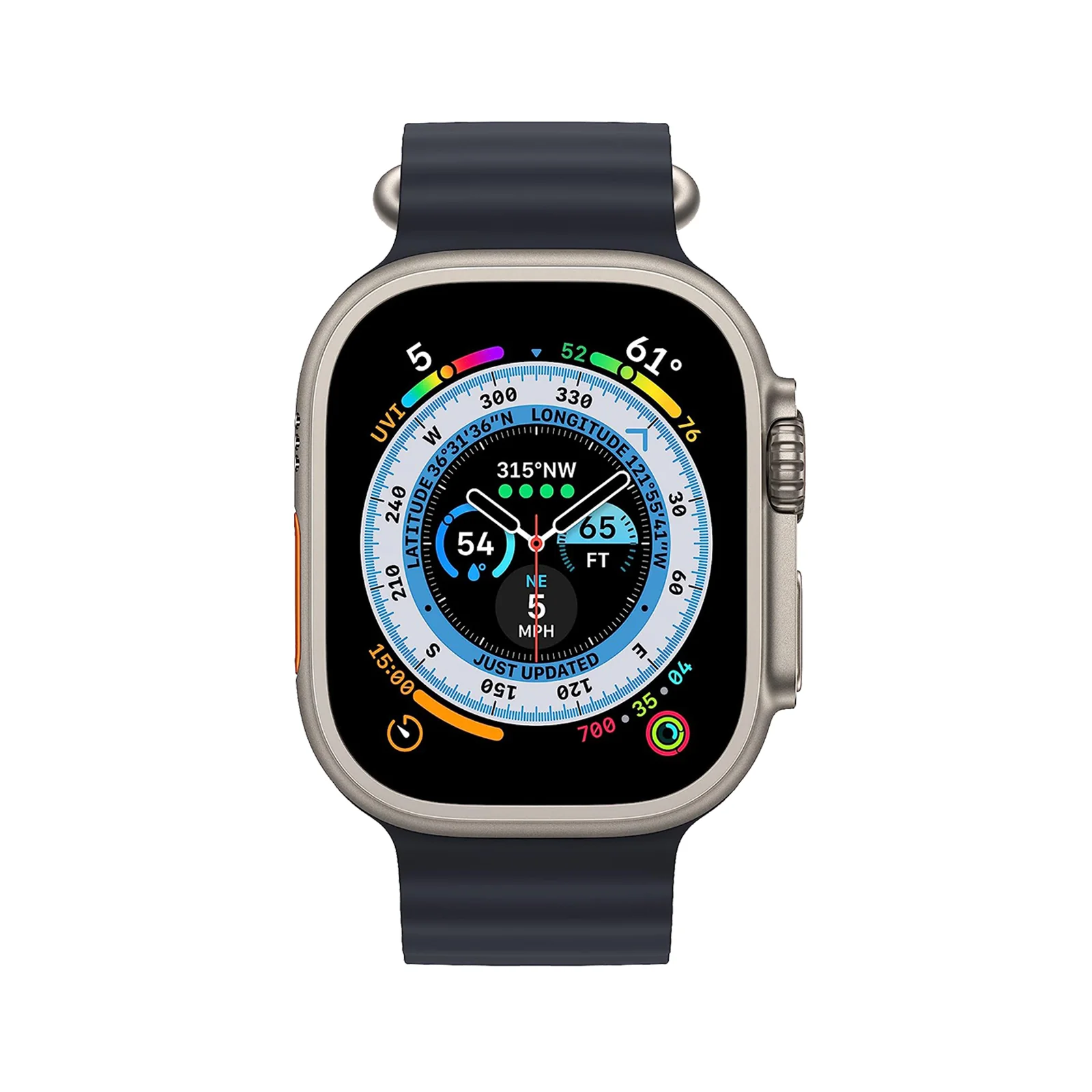 Apple Watch Ultra 1 Wi-Fi + Cellular 49mm Silver [~Refurbished: Excellent]