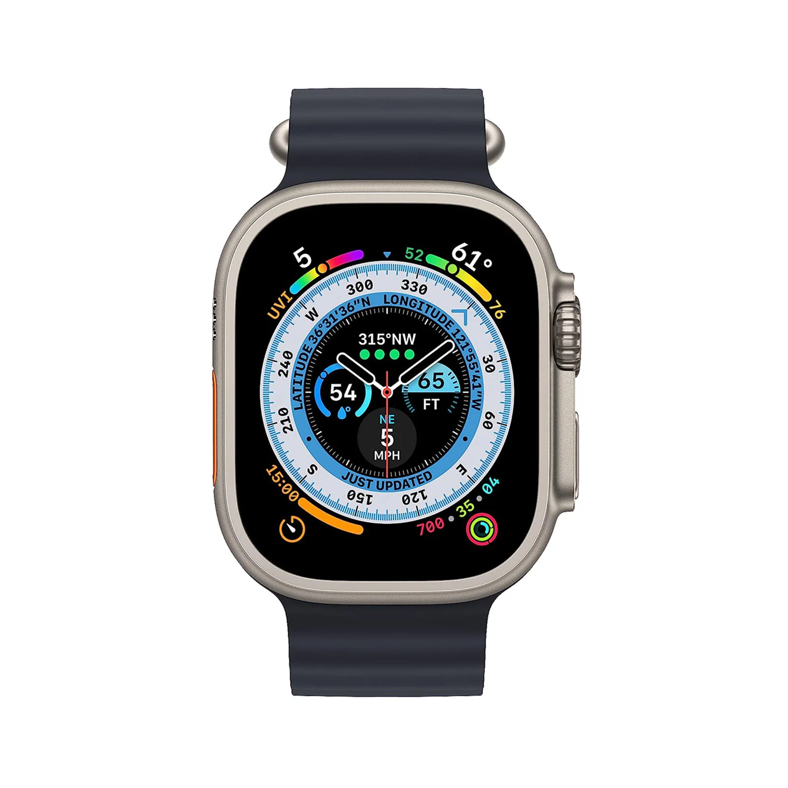 Apple Watch Ultra 2 Wi-Fi + Cellular 49mm Natural Titanium [~Refurbished: Excellent]