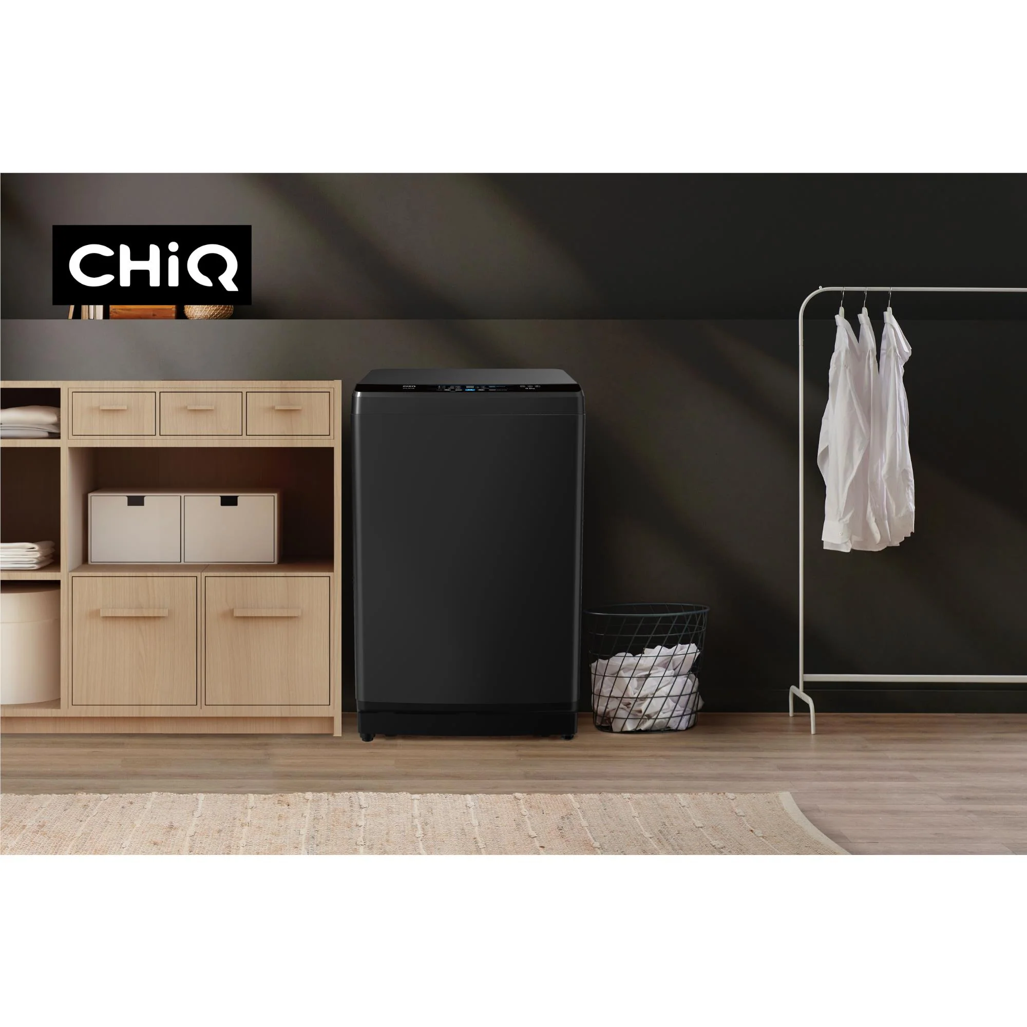 CHiQ WTL79FDB 8kg Top Load Washer (Black)