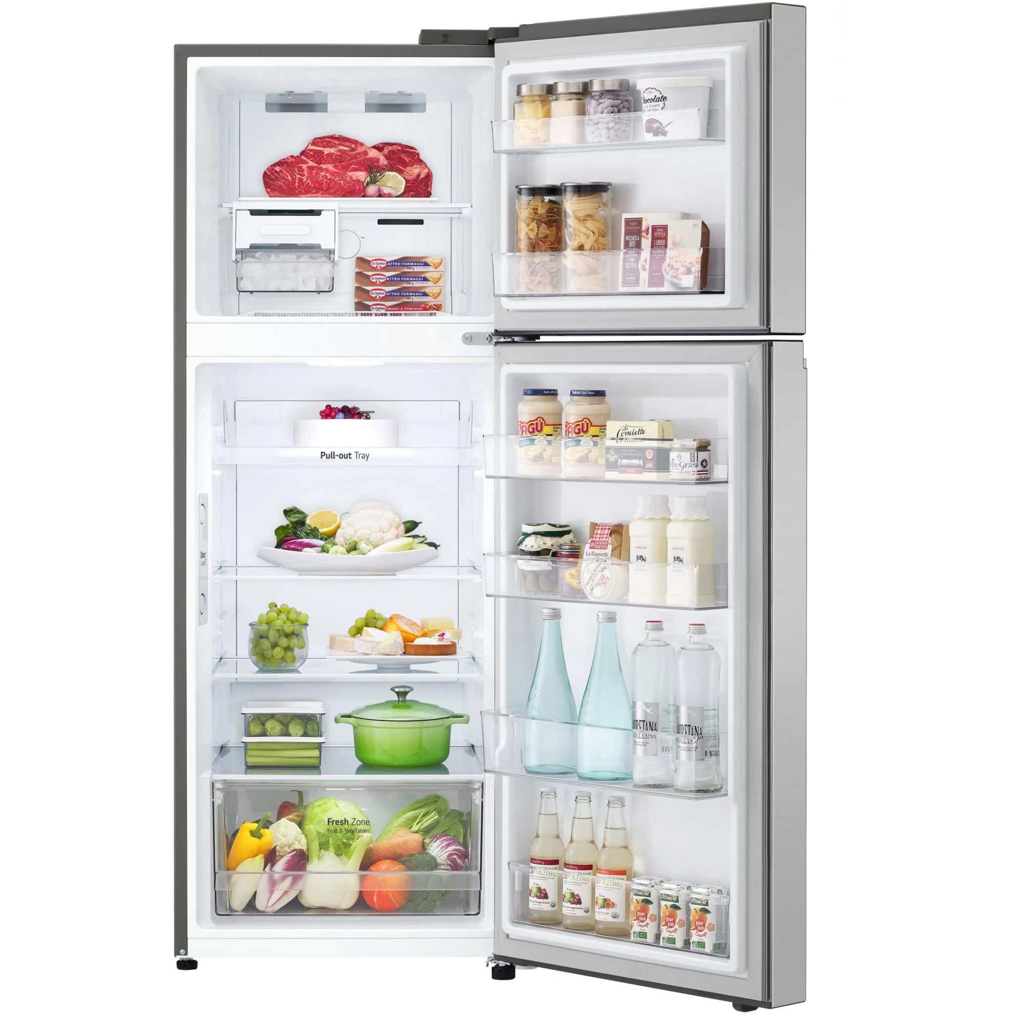 800-lg-gt-3s-315l-top-mount-fridge-stainless-finish--4.webp LG GT-3S 315L Top Mount Fridge (Stainless Finish)