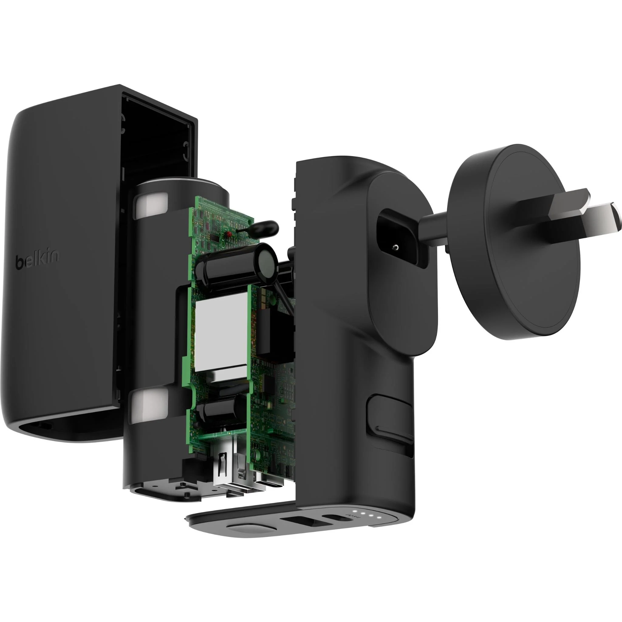 Belkin BoostCharge Hybrid Wall Charger 25W + Power Bank 5K with Travel Adapter Kit