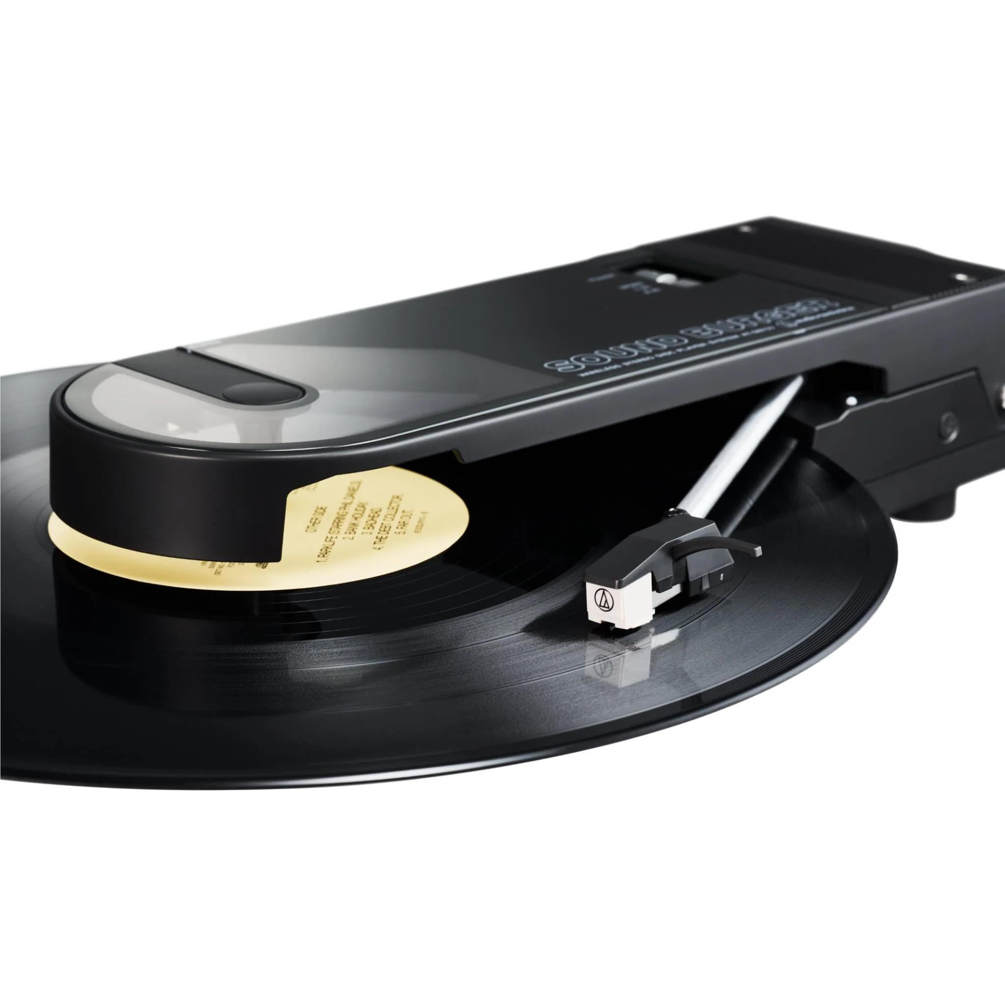 Audio-Technica AT-SB727 Sound Burger Portable Bluetooth Turntable (Black)