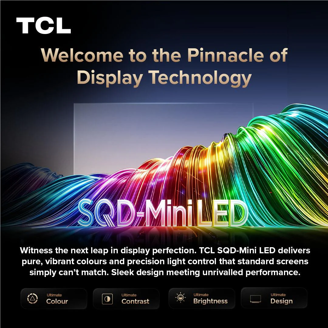 TCL 85" C8L Premium SQD-Mini LED 4K UHD Google TV with Gemini [2026]