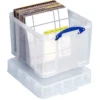 Really Useful Box 35 Litre Clear XL LP Storage Box
