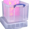 Really Useful Box 35 Litre Clear XL LP Storage Box