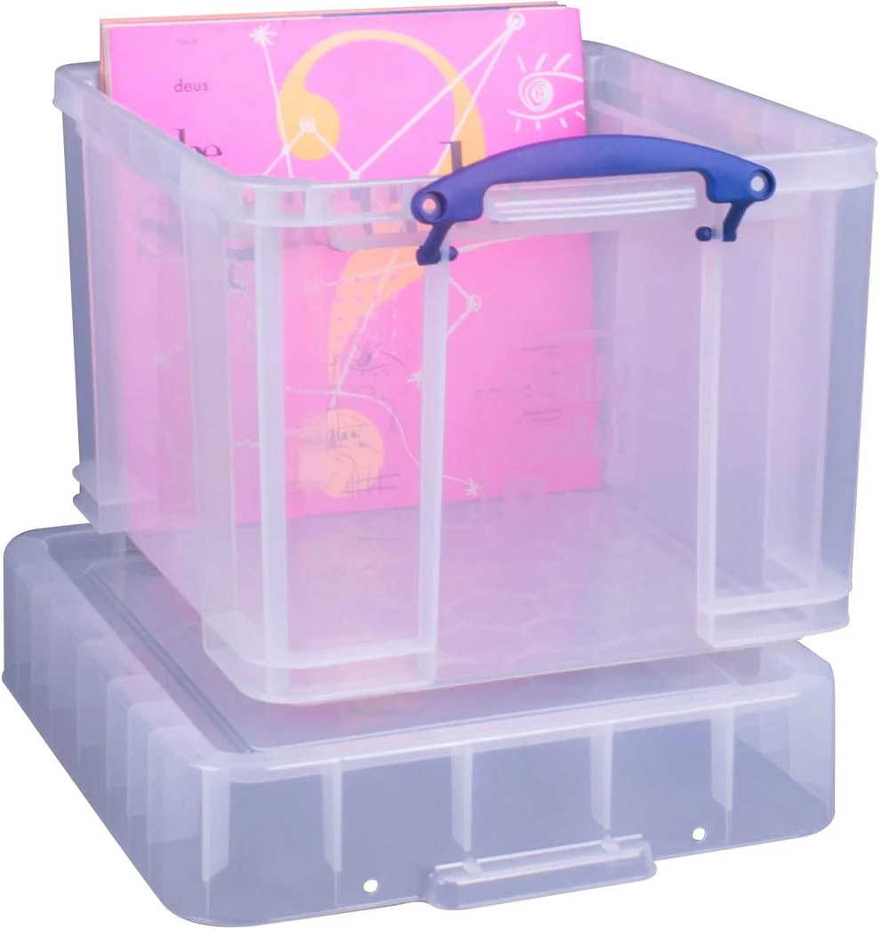 Really Useful Box 35 Litre Clear XL LP Storage Box