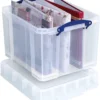 Really Useful Box 35 Litre Clear XL LP Storage Box