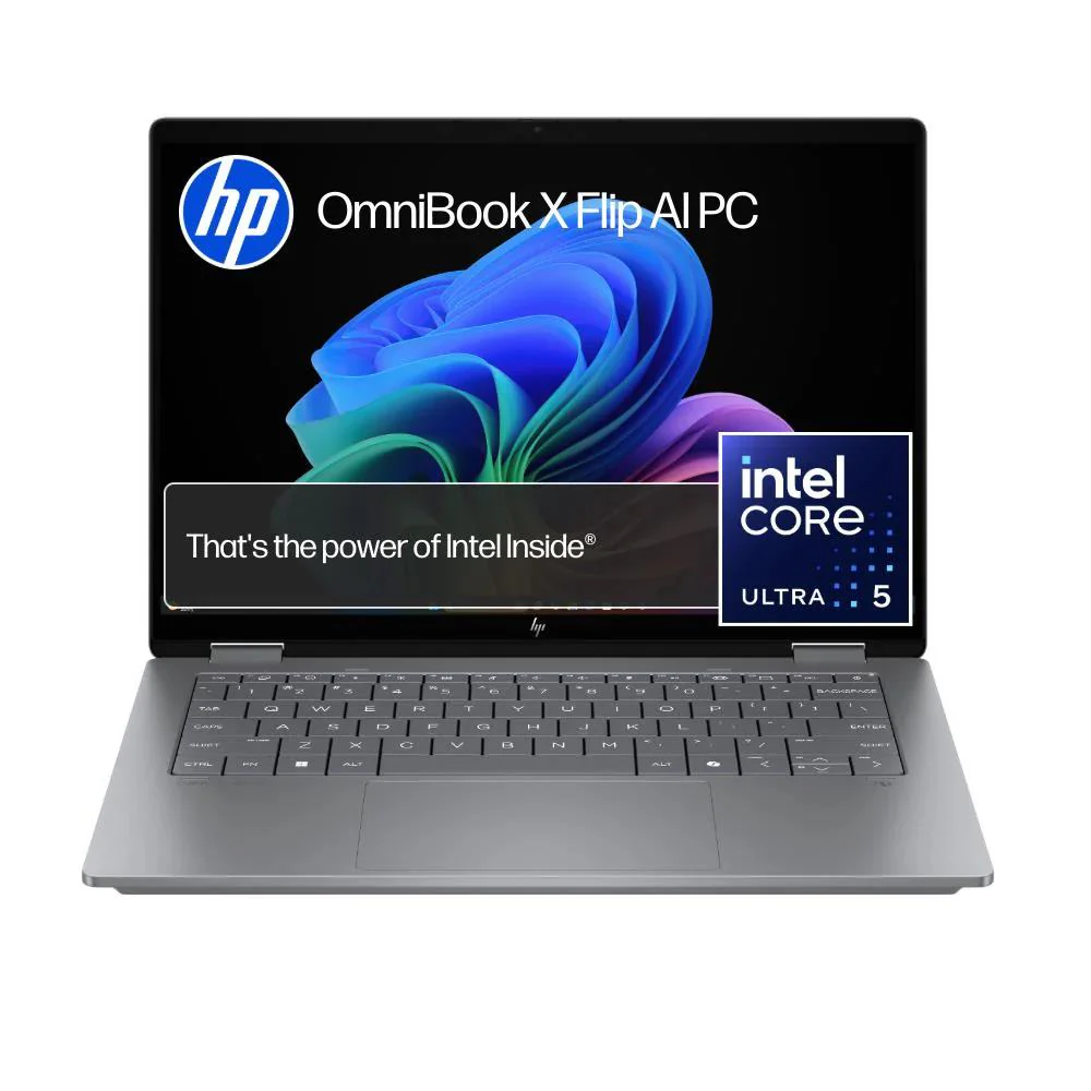 HP OmniBook X Flip 14" 3K UWVA 2-in-1 OLED Laptop (Intel Core Ultra 5)[512GB]